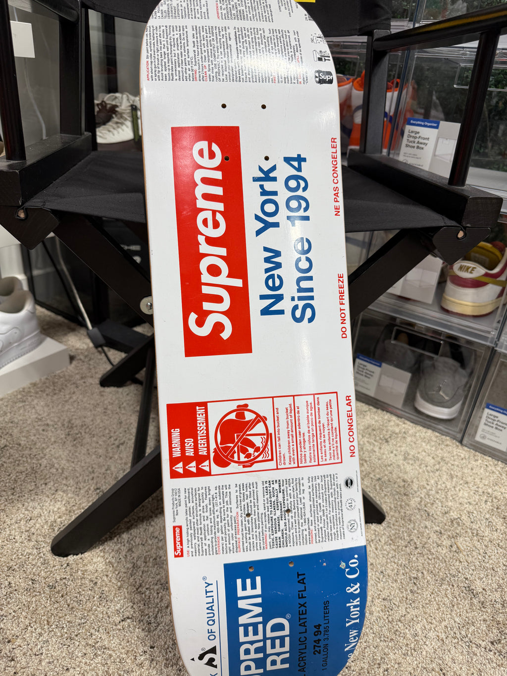 Supreme Paint Skateboard Deck