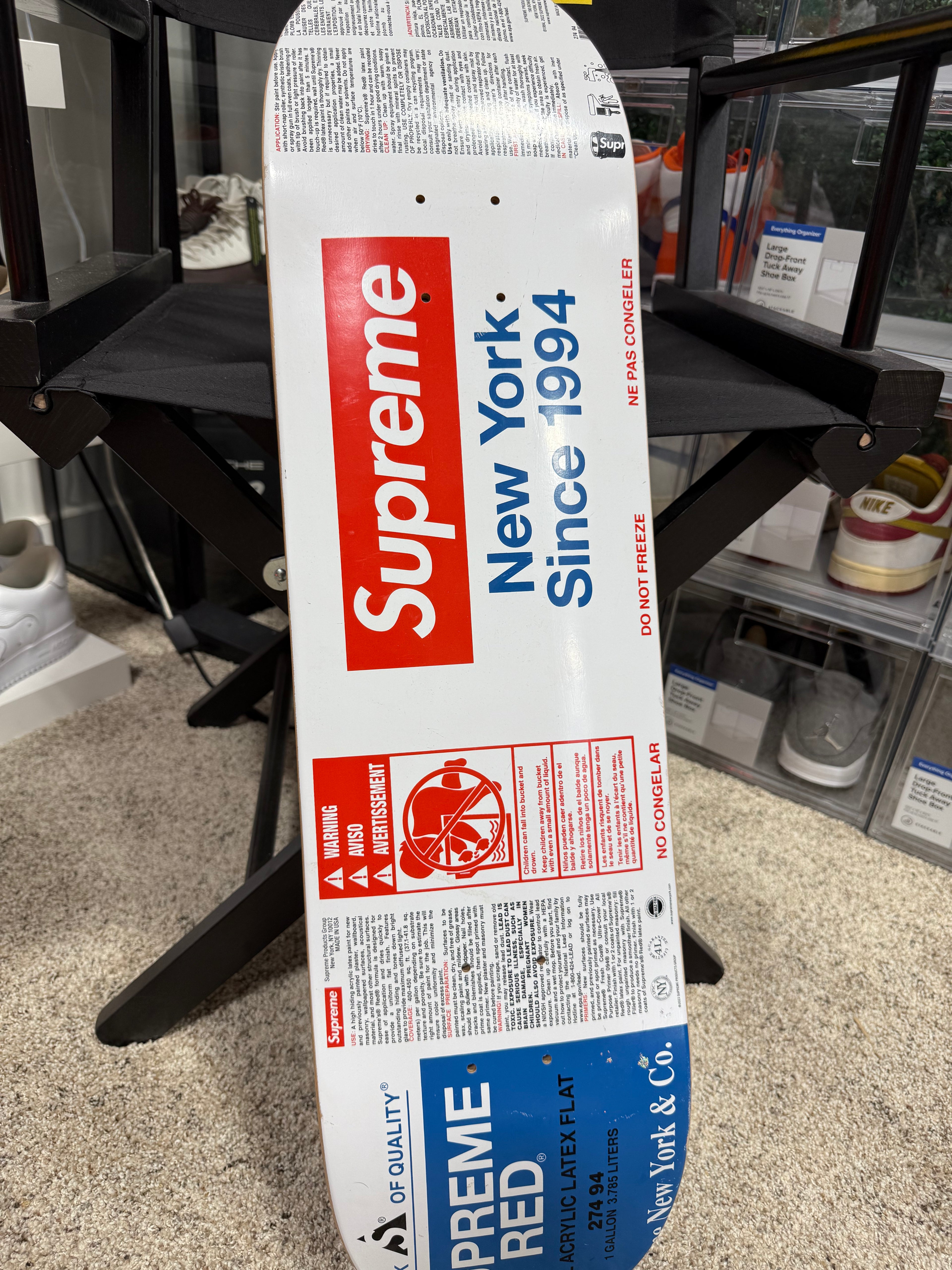 Supreme Paint Skateboard Deck