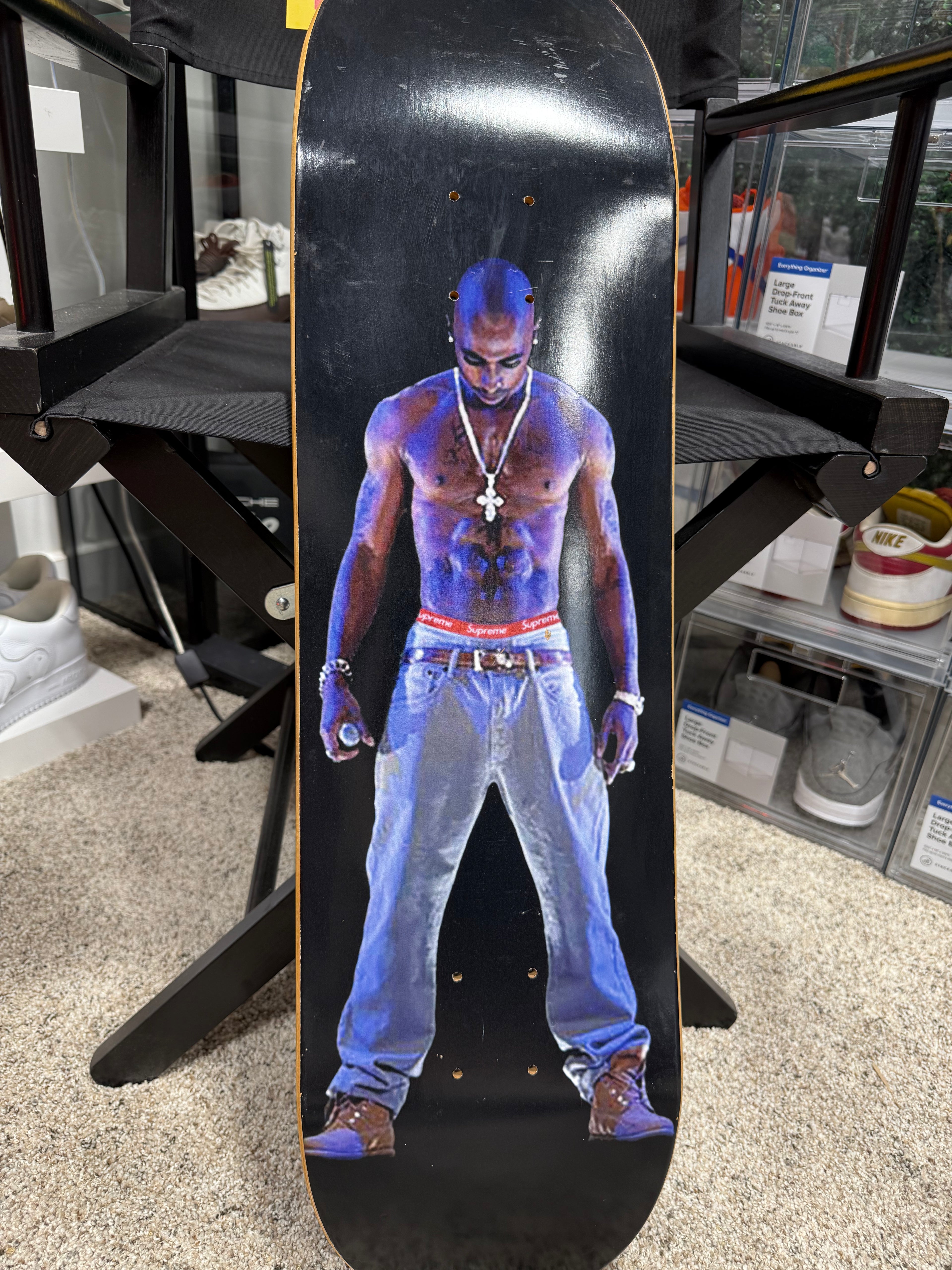Supreme Tupac Hologram Skateboard Deck
