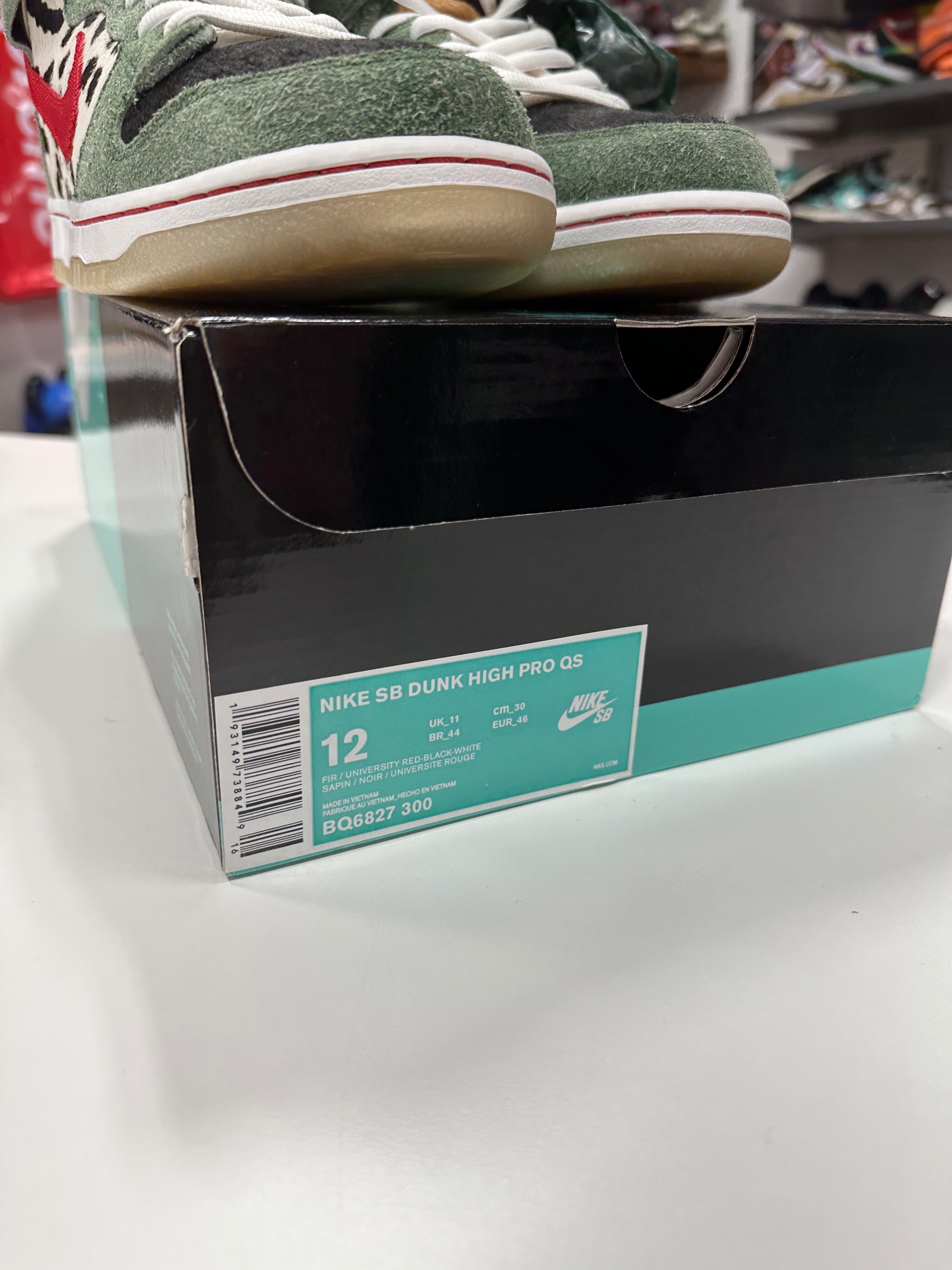 Nike SB Dunk High Dog Walker Sz 12
