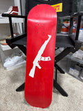 Custom Skateboard Deck Red