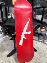 Load image into Gallery viewer, Custom Skateboard Deck Red
