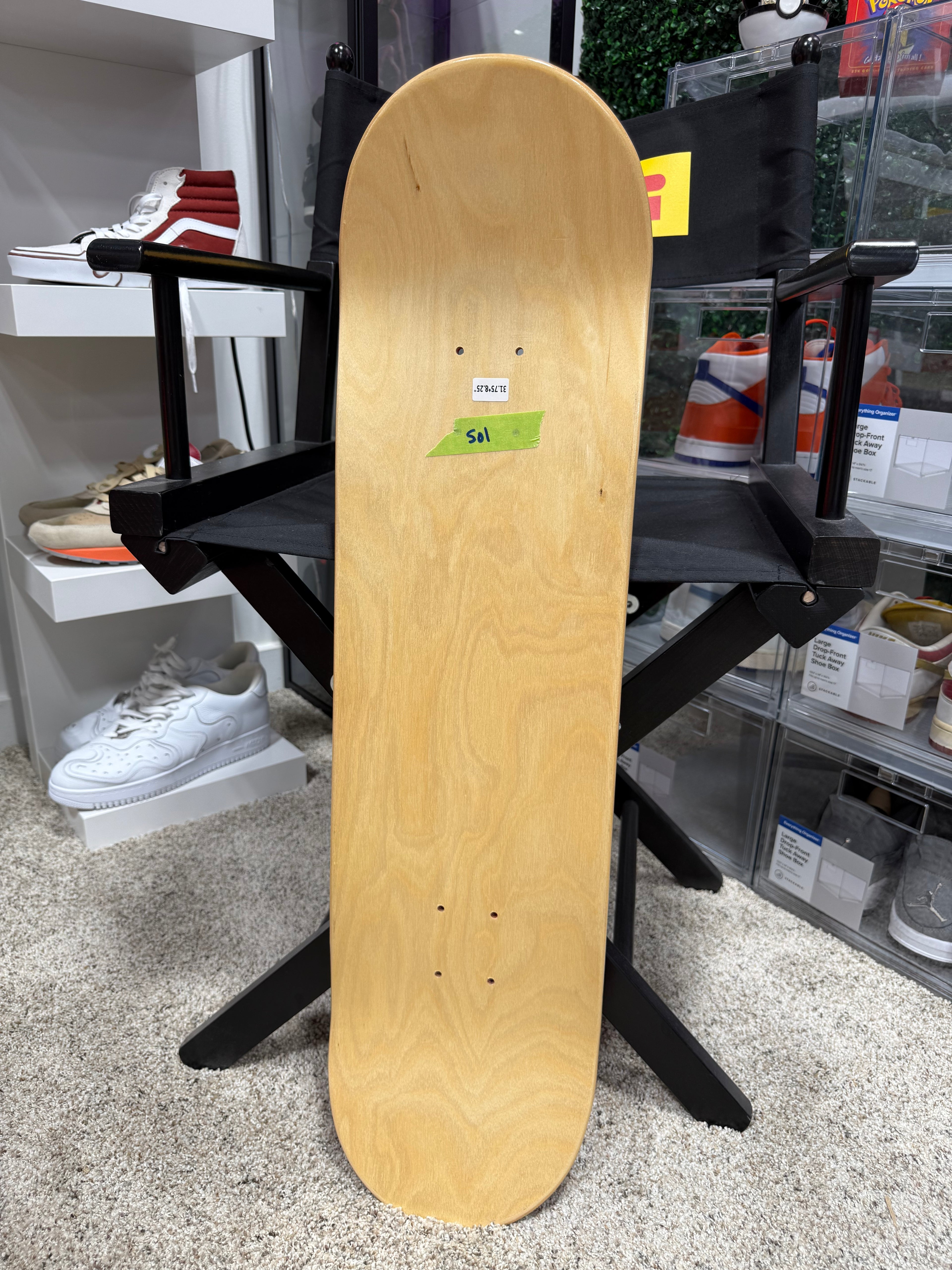 Custom Skateboard Deck Red