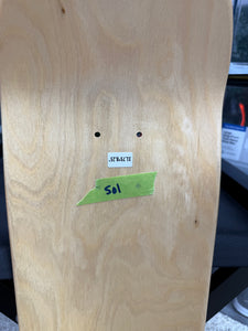 Custom Skateboard Deck Red