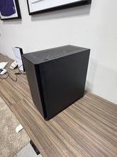 Load image into Gallery viewer, Montech AIR 100 ARGB MICRO-ATX Tower with Four ARGB Fans Pre Installed, Ultra-Minimalist Design, Fine Mesh Front Panel, High Airflow, Unique Side Swivel Tempered Glass, Dust Protection, Black

