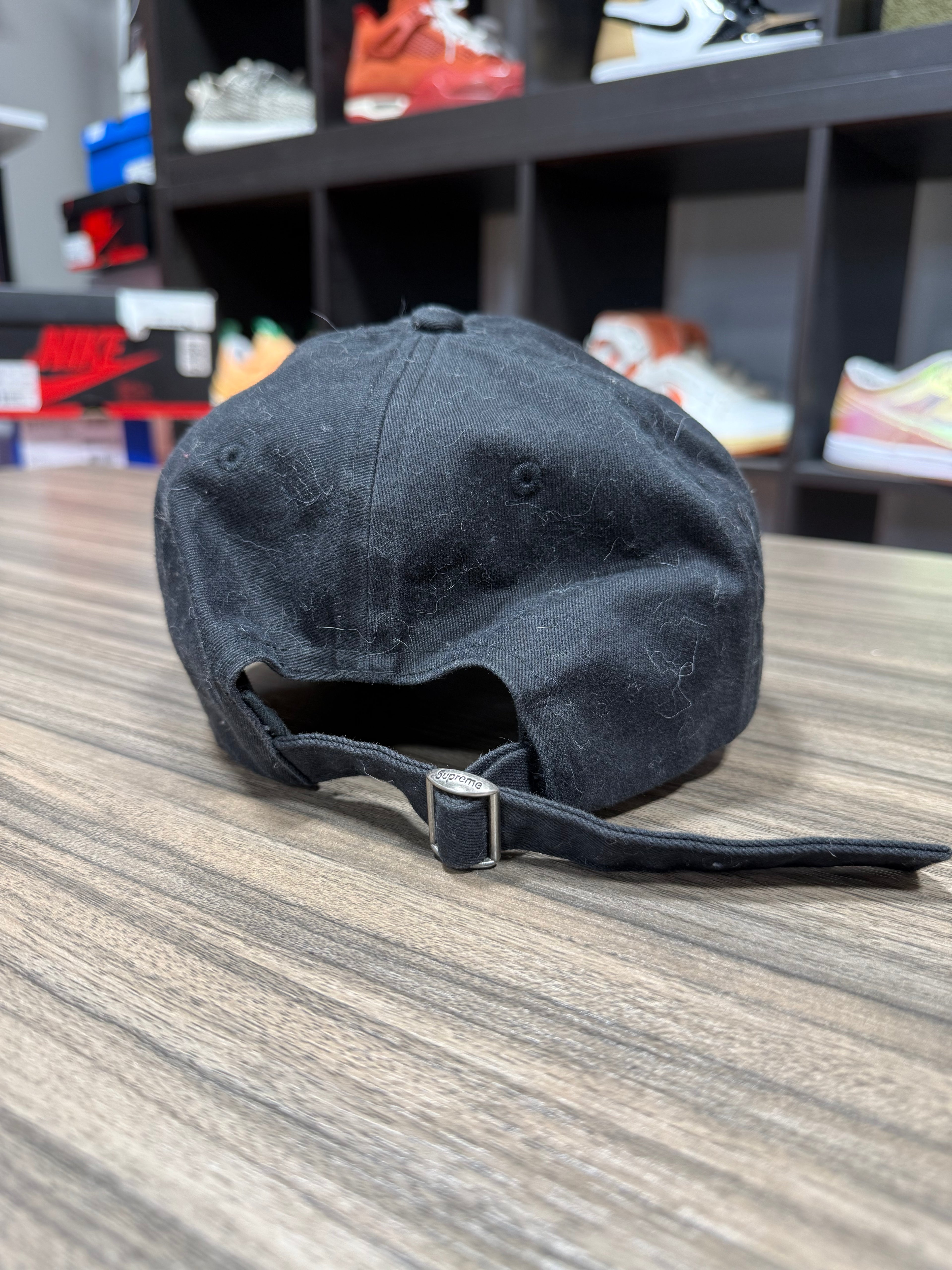 Supreme Hat Black/Leather