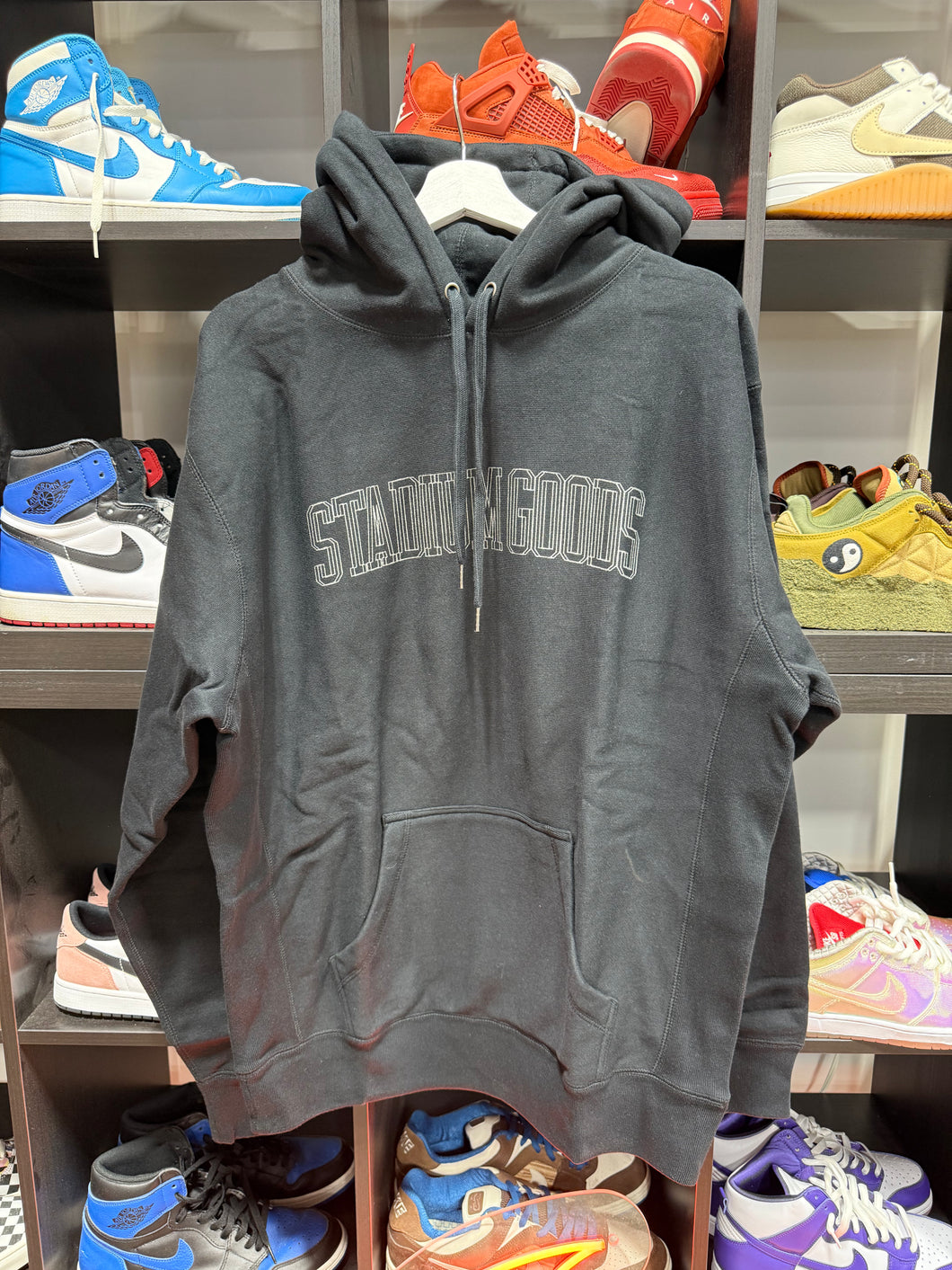 Stadium Goods Hoodie Black Sz L