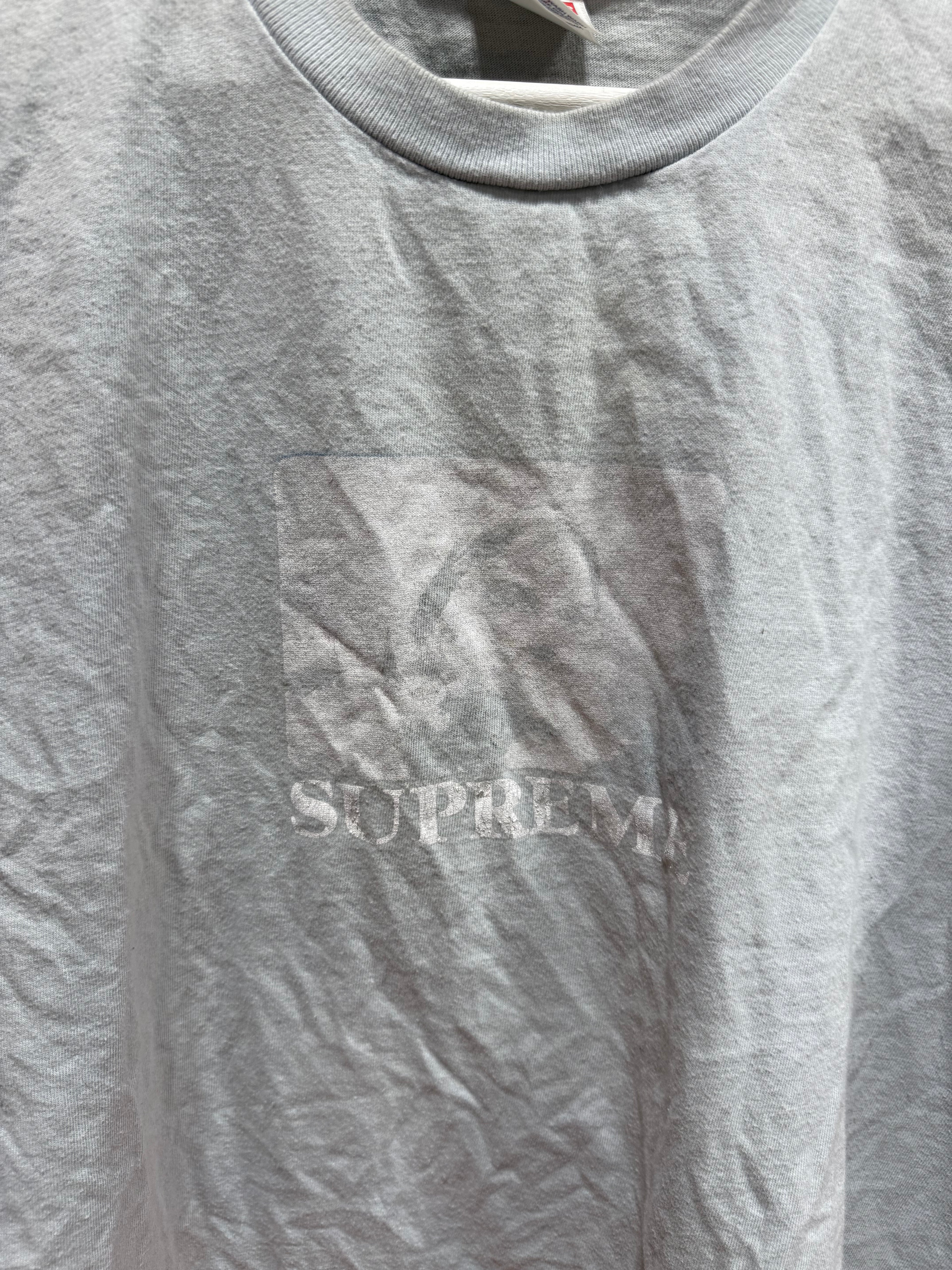 Supreme Kurt Cobain T-Shirt Pale Blue Sz L Read Description