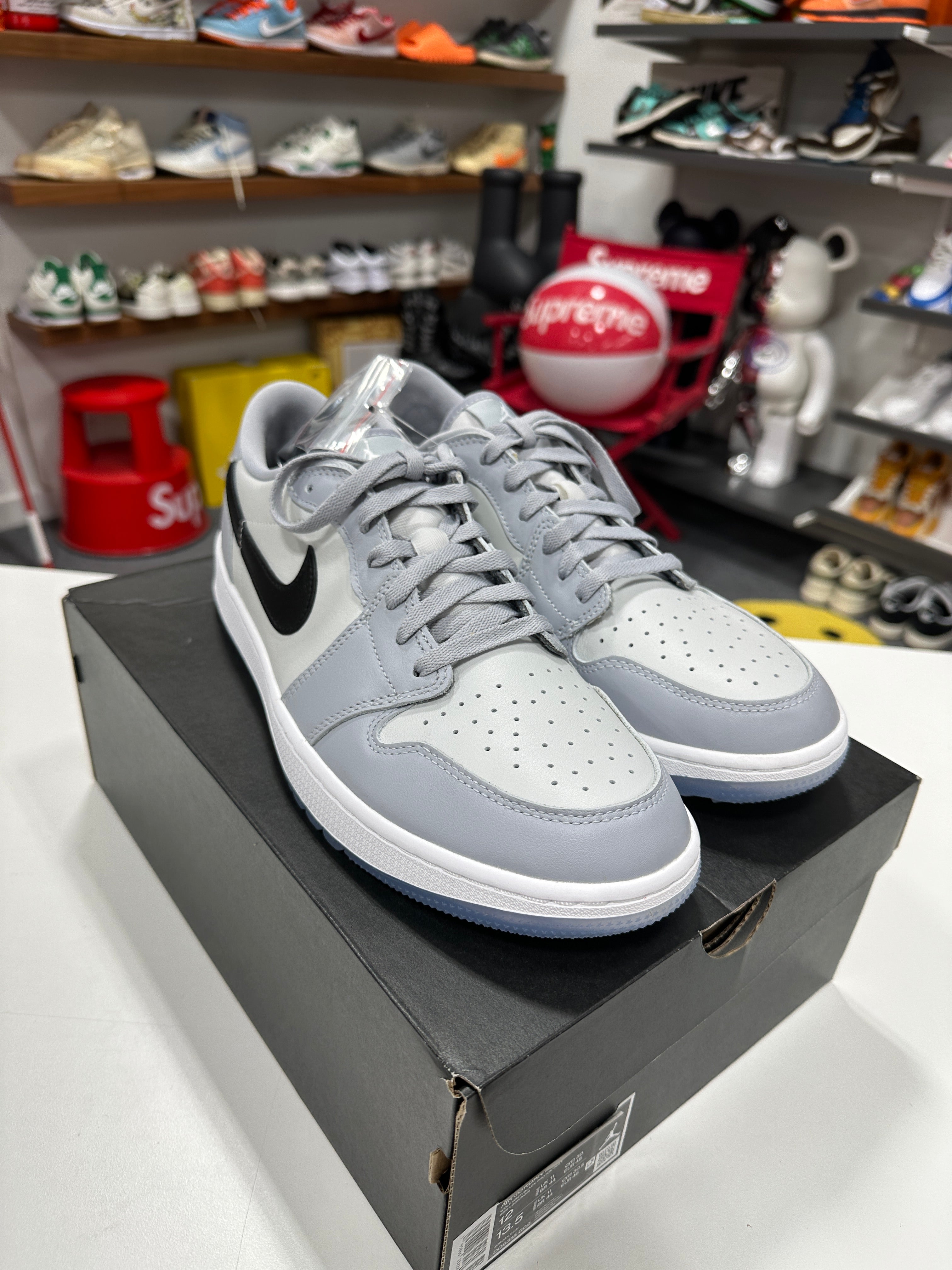 Jordan 1 Retro Low Golf Wolf Grey Sz 12