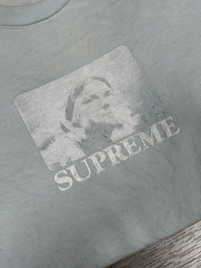 Supreme Kurt Cobain T-Shirt Pale Blue Sz L Read Description