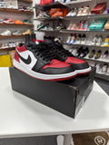 Jordan 1 Low Bred Toe Sz 12