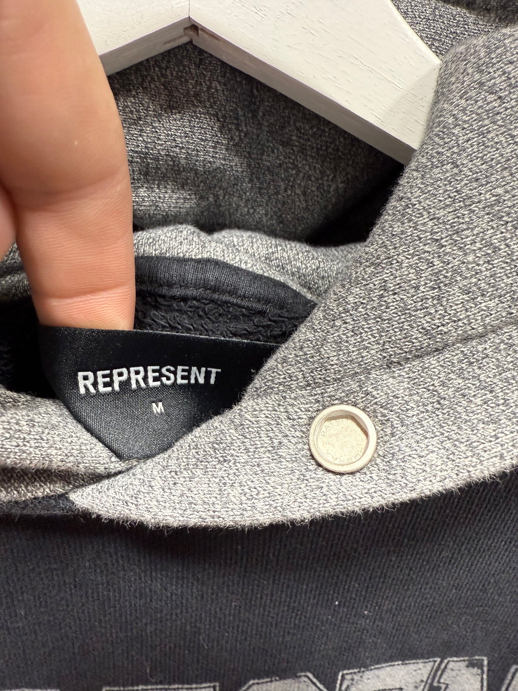 Represent Wolf Hoodie Sz M