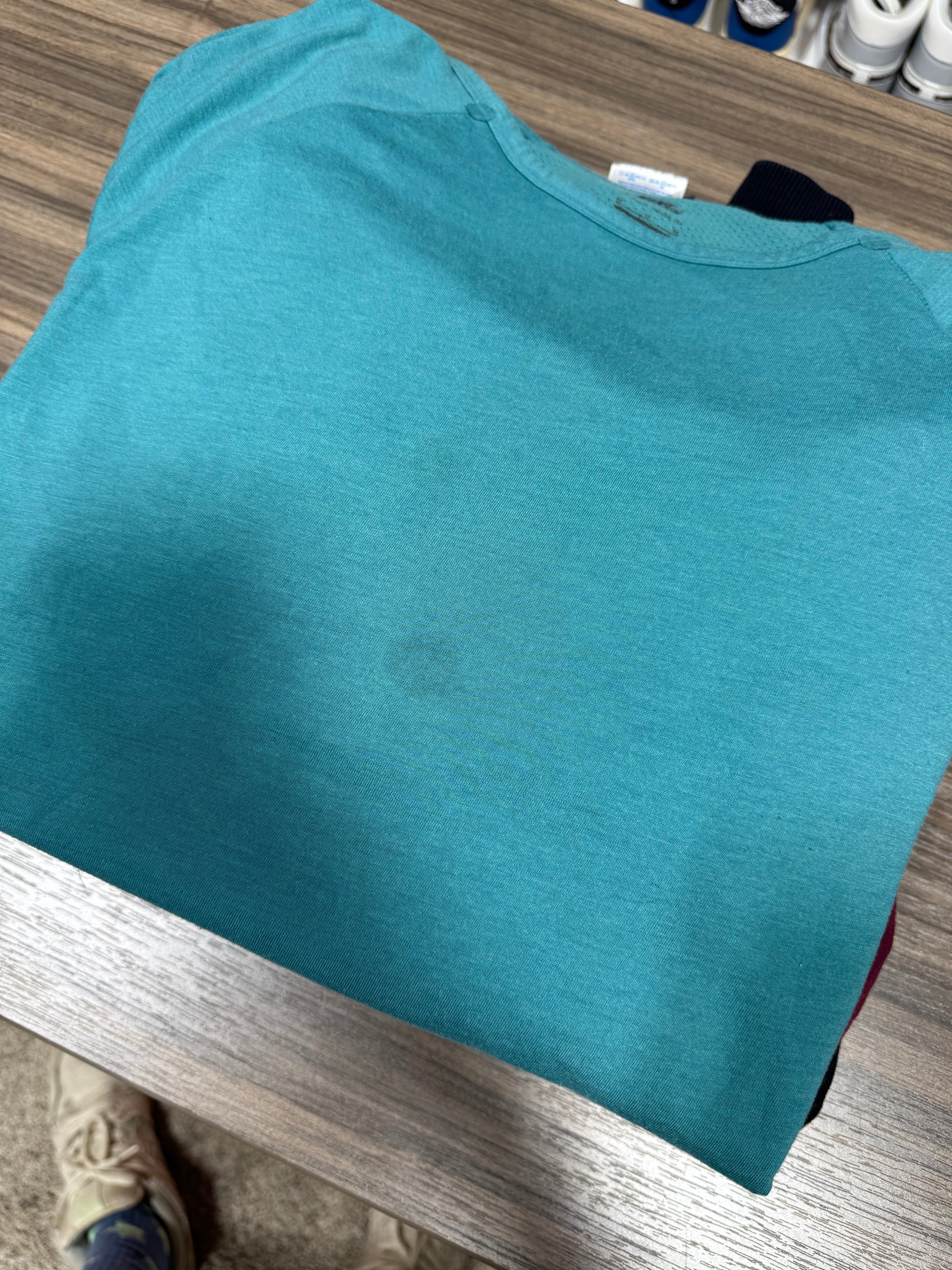 Vintage Nike SB T-Shirt Teal Sz M