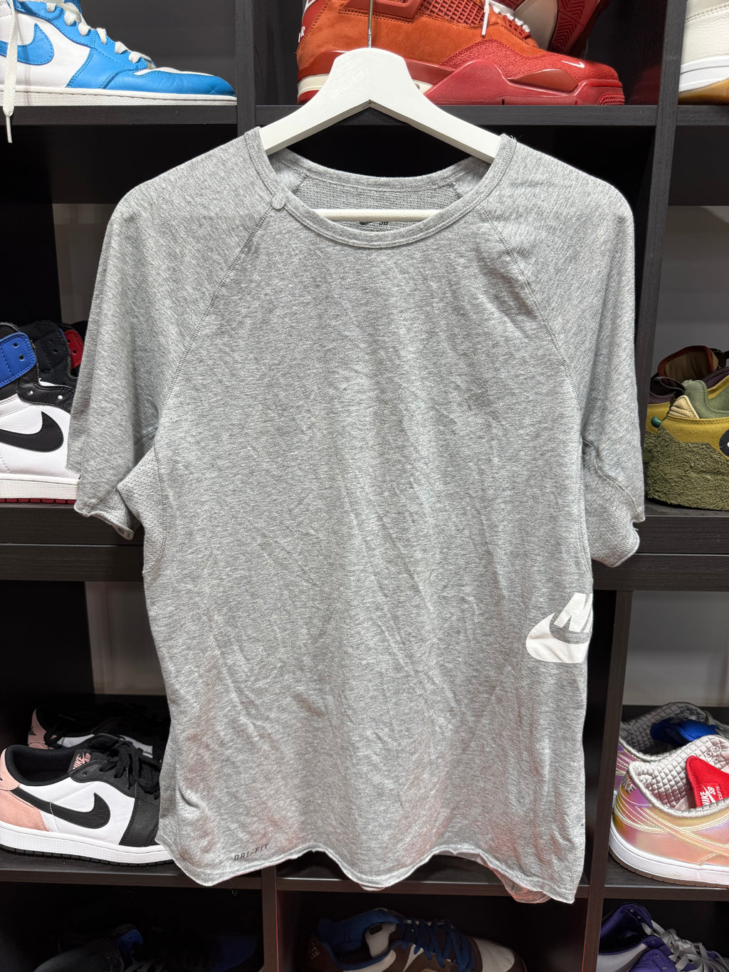 Vintage Nike SB T-Shirt Grey Sz M
