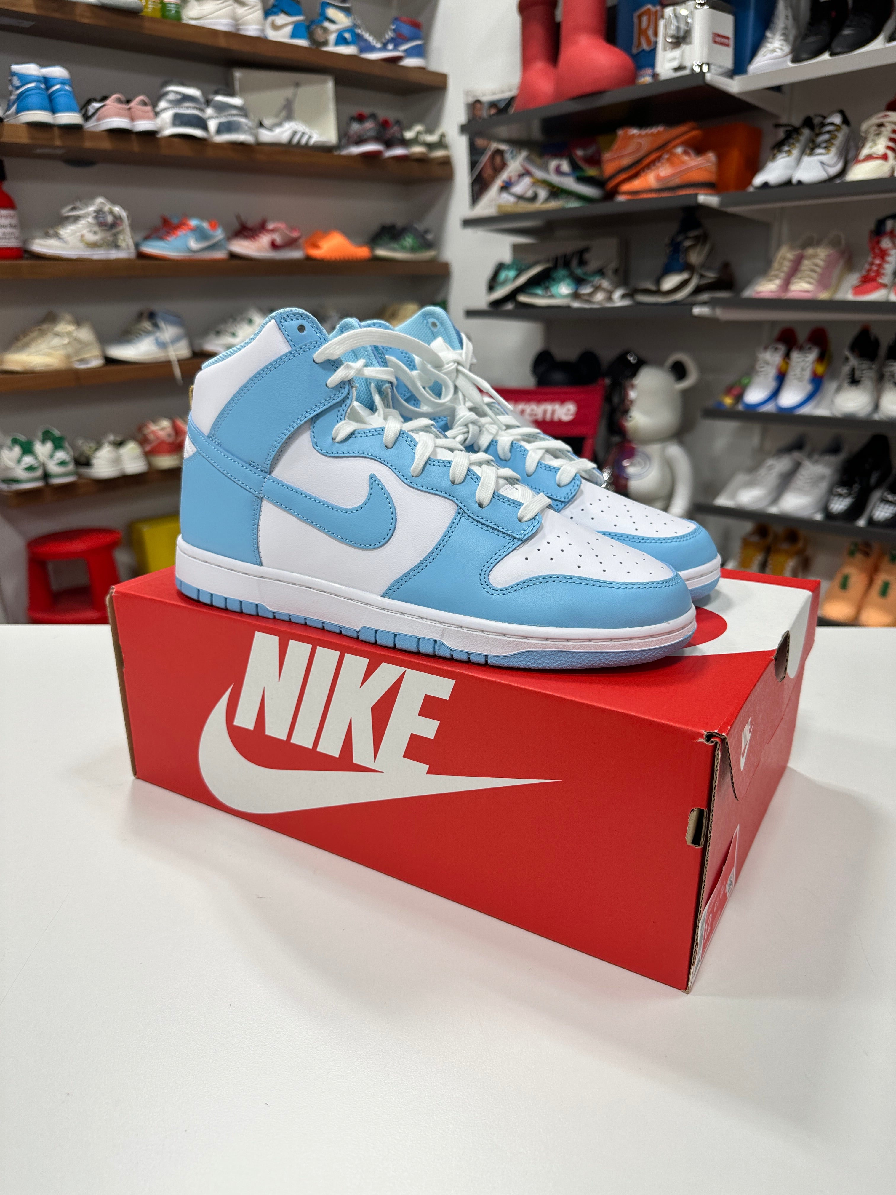 Nike Dunk High Blue Chill Sz 12