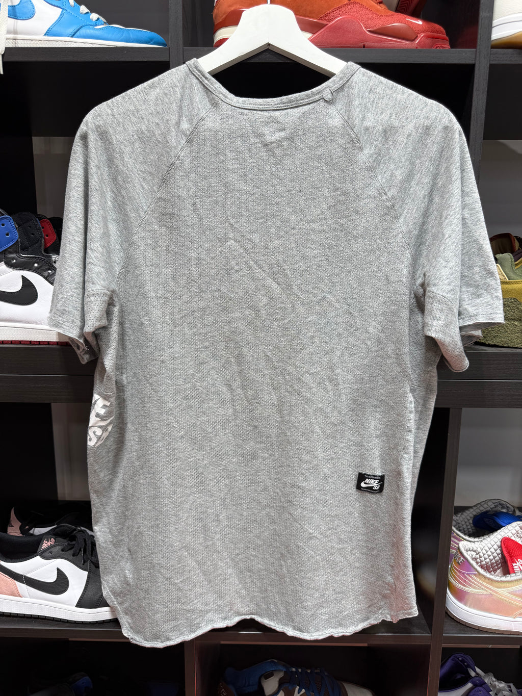 Vintage Nike SB T-Shirt Grey Sz M