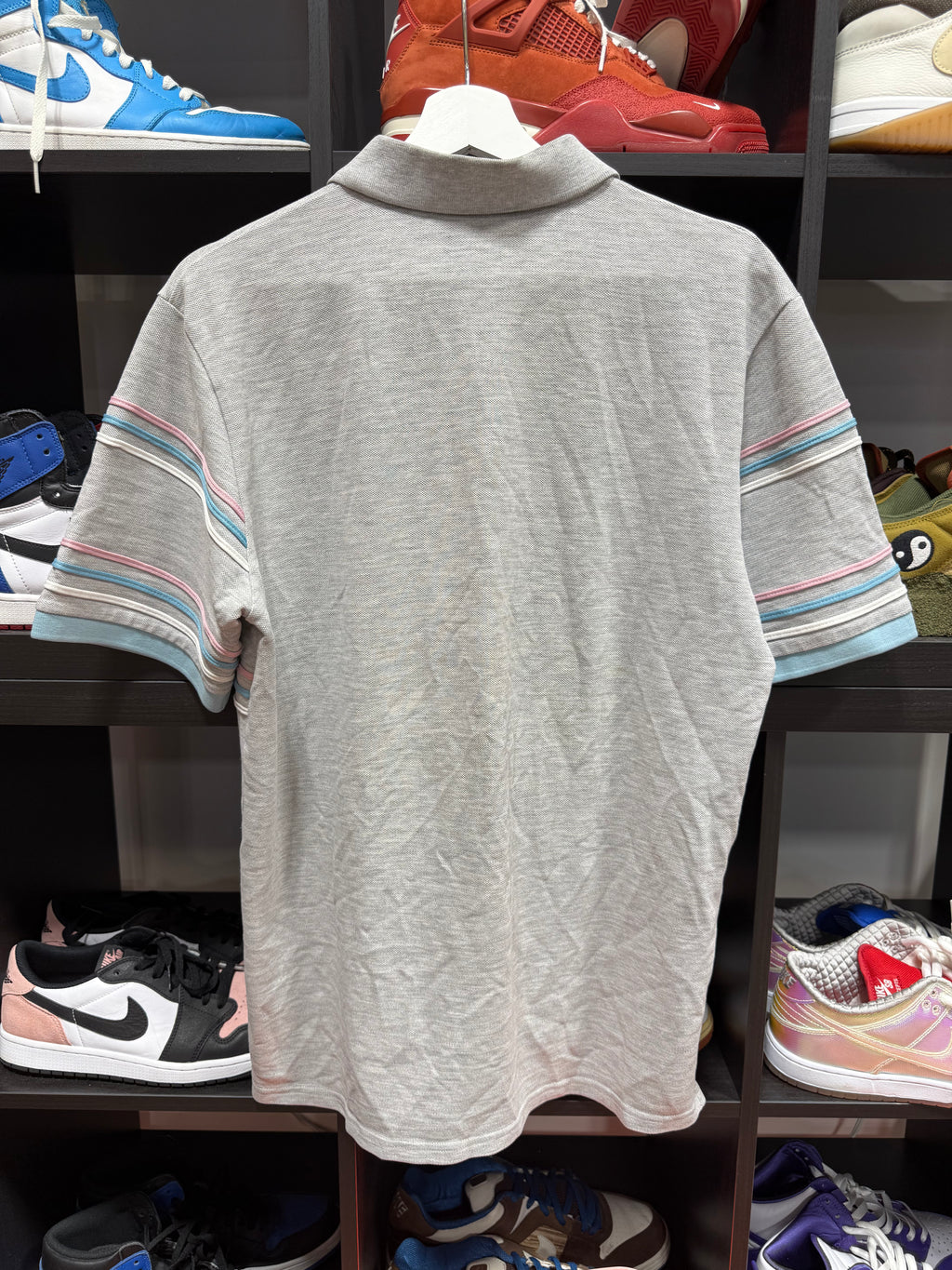 Yve Saint Laurent Collard Polo Shirt Sz L