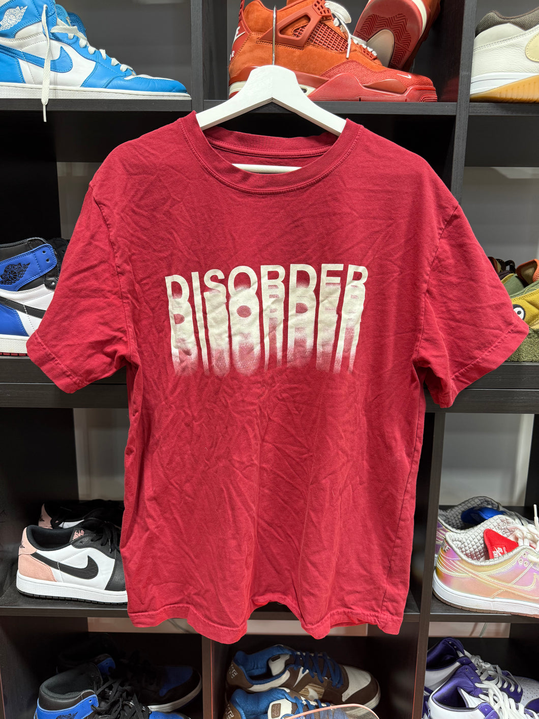 Disorder T-Shirt Red Sz L