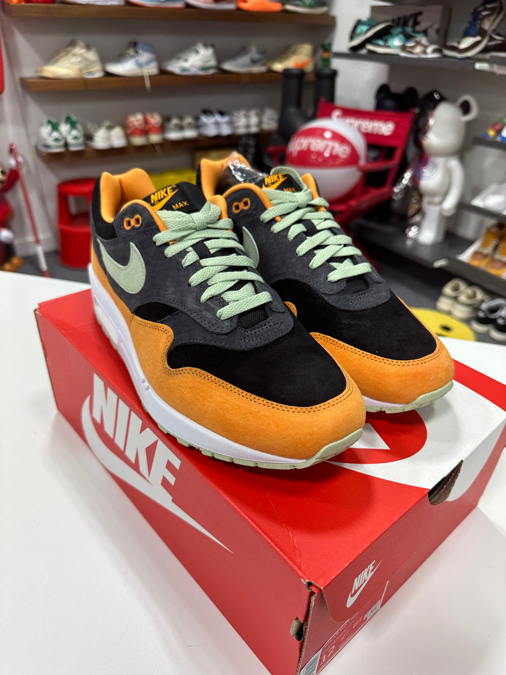 Nike Air Max 1 PRM Duck Honey Dew Sz 12