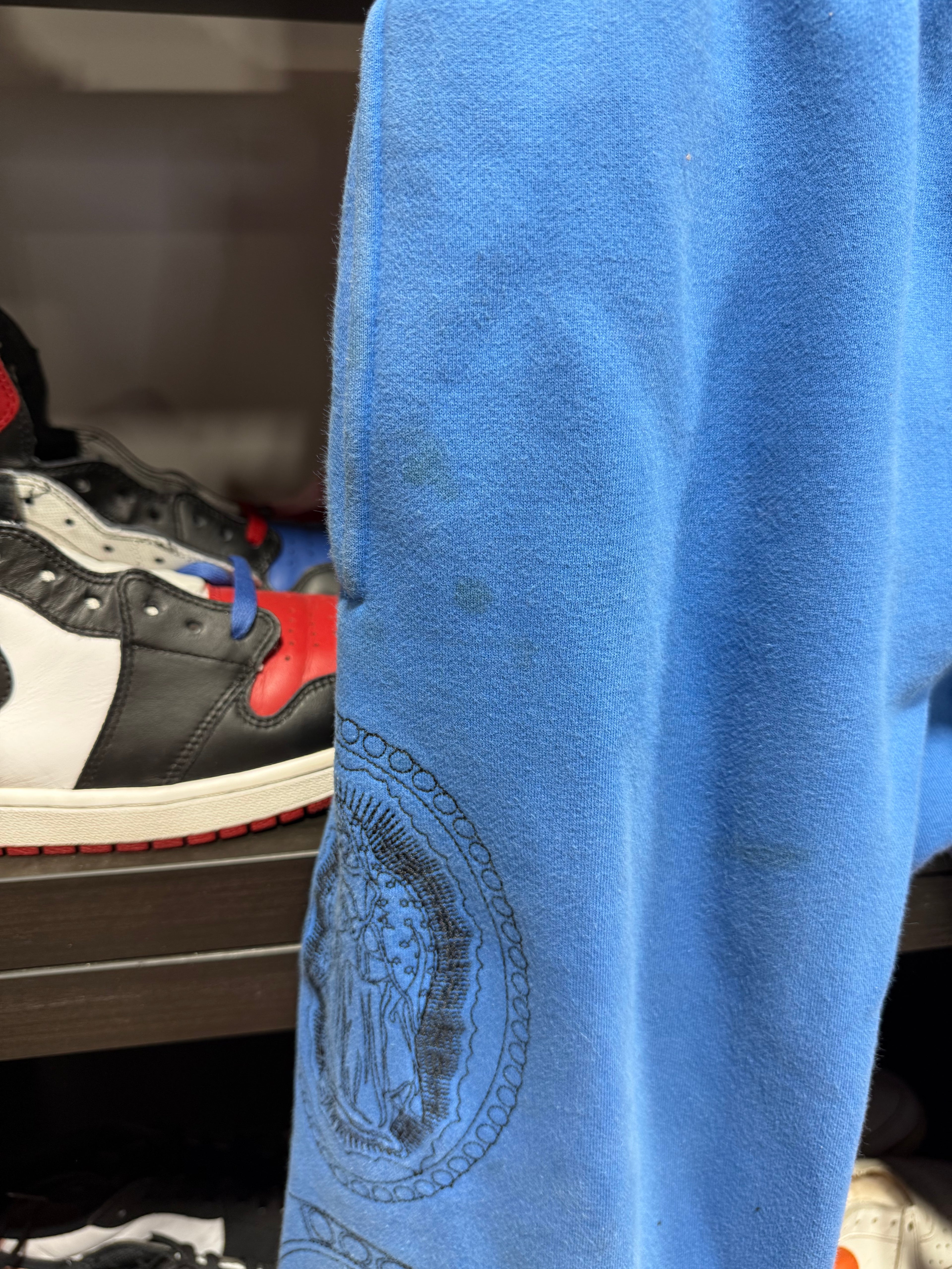 Pleasures Sweat Pants Blue Sz S