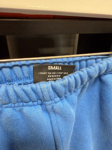 Pleasures Sweat Pants Blue Sz S