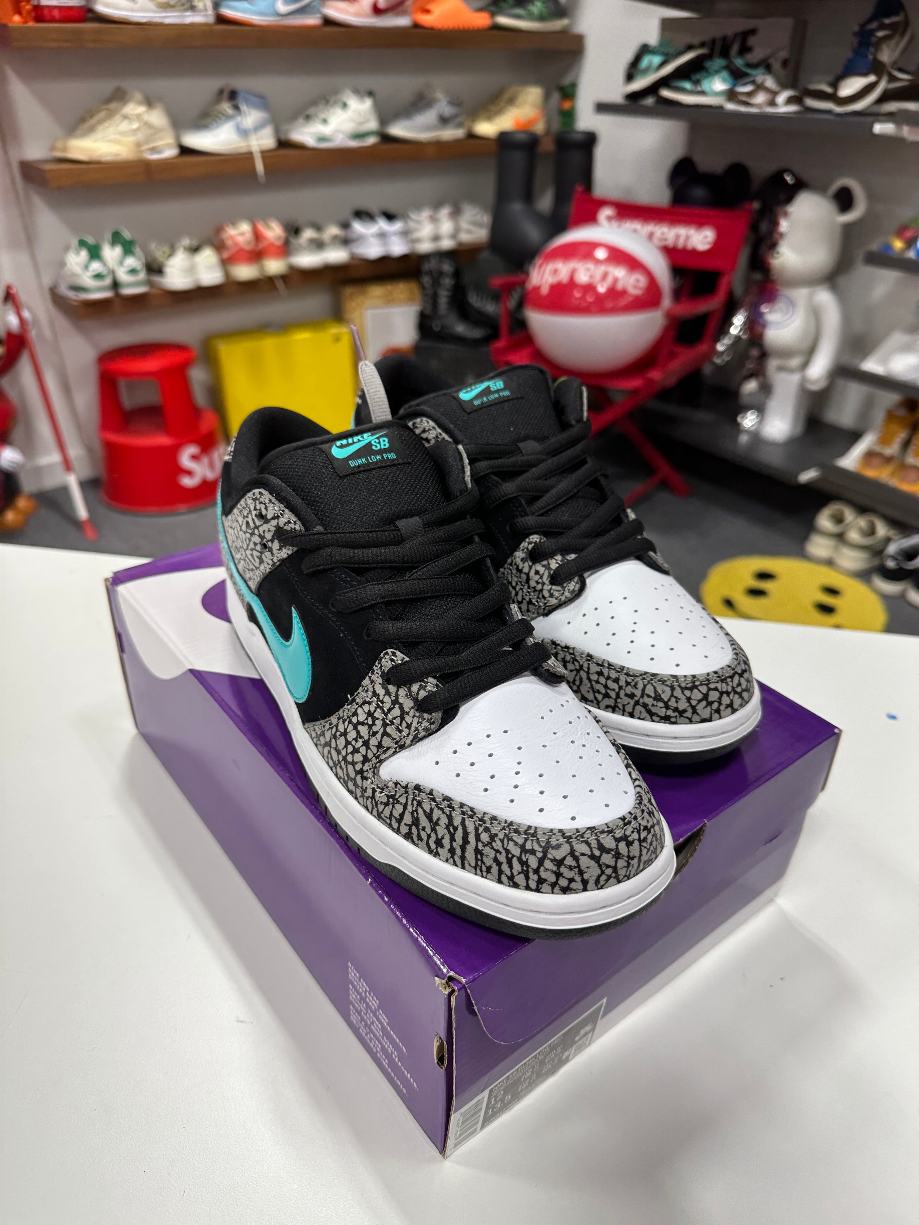 Nike SB Dunk Low atmos Elephant Sz 12