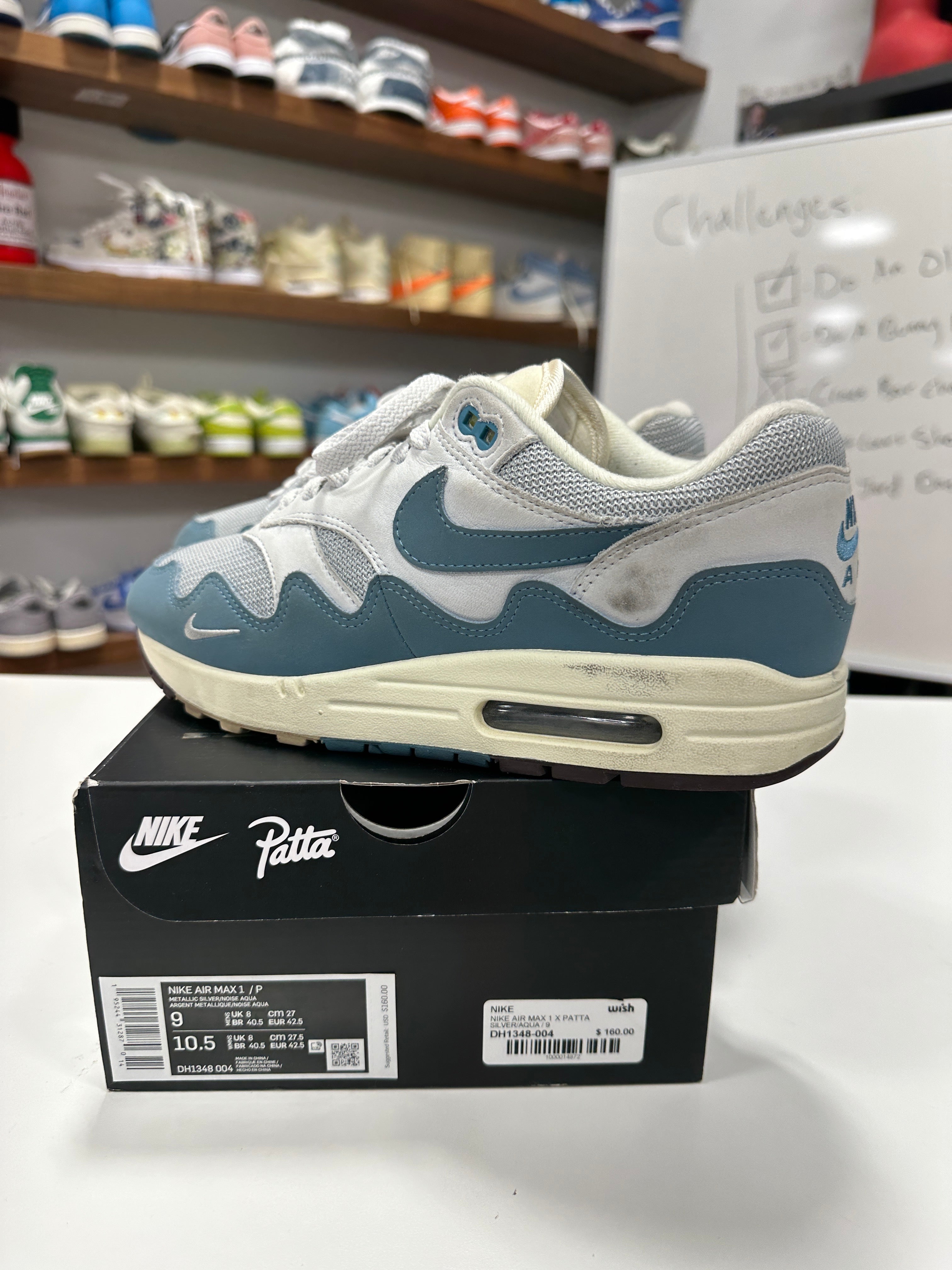Nike Patta Air Max 1 Sz 9