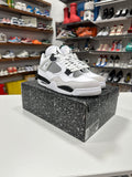 Jordan 4 Retro Military Black Sz 12