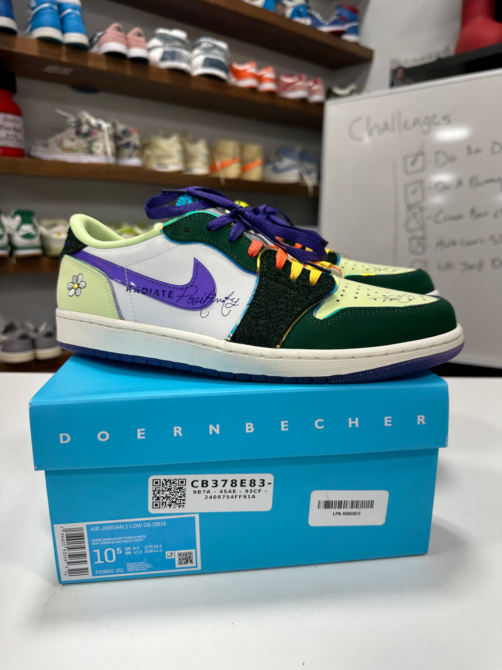 Jordan 1 Low Doernbecher Sz 10.5