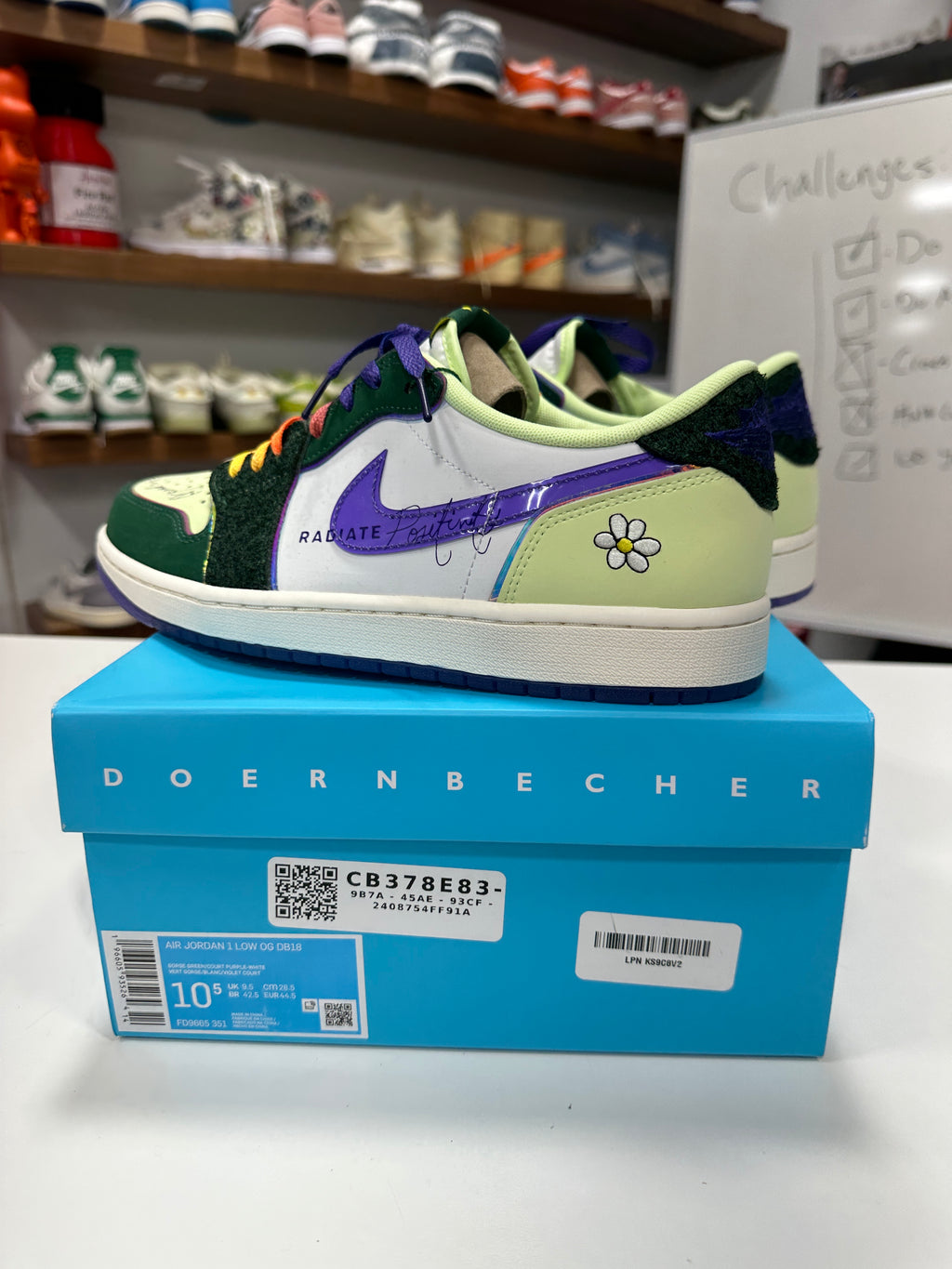 Jordan 1 Low Doernbecher Sz 10.5