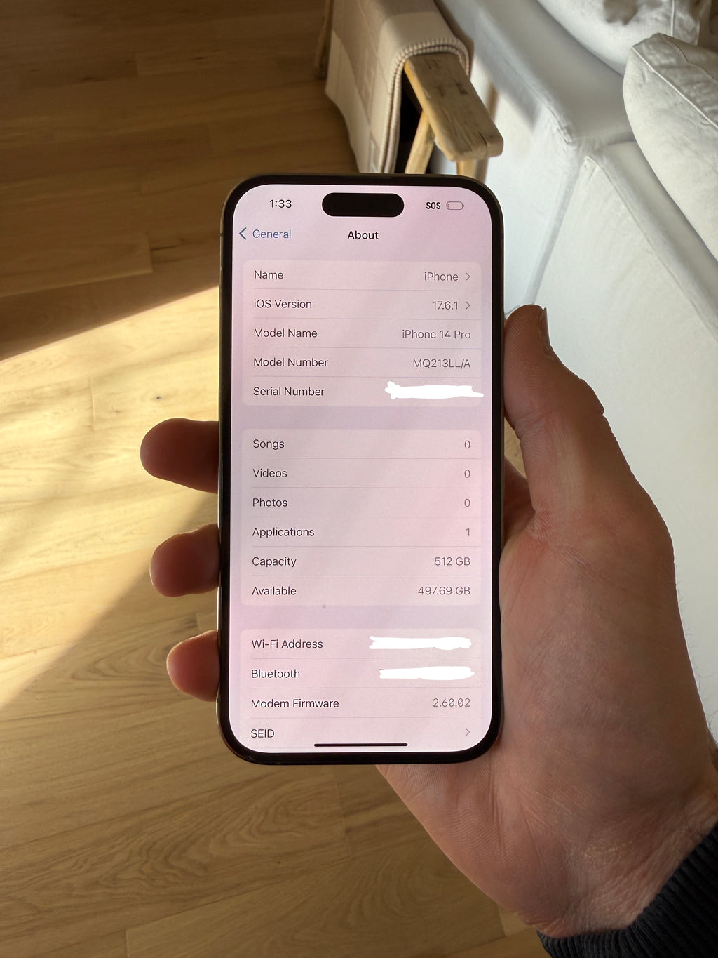 iPhone 14 Pro 512 GB Gold AT&T ONLY Carrier Locked
