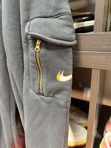Nike Sweat Pants Black/Gold Sz S