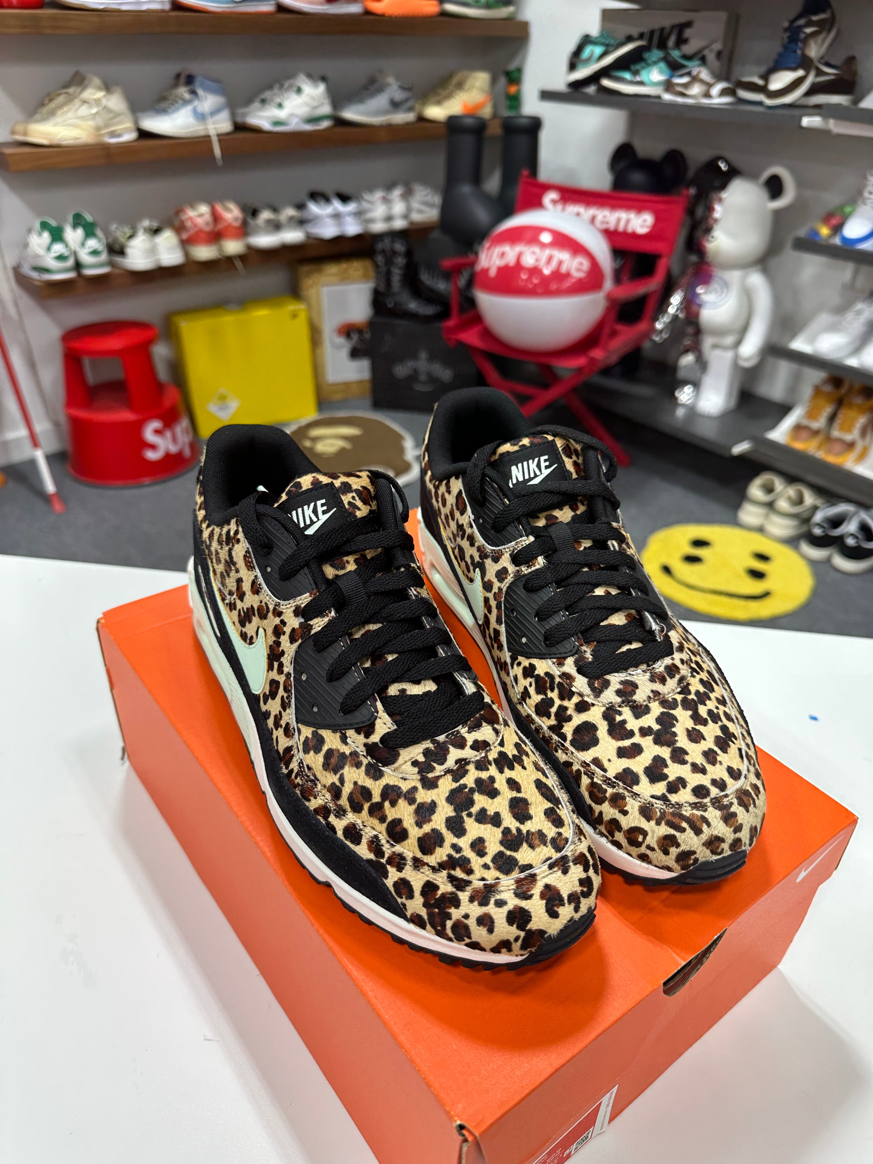 Nike Air Max 90 Golf NRG Leopard Sz 12