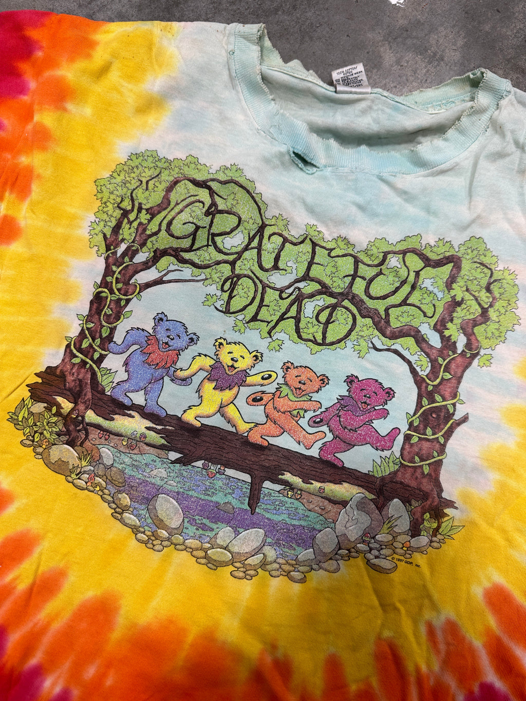 Vintage Grateful Dead T-Shirt Sz M