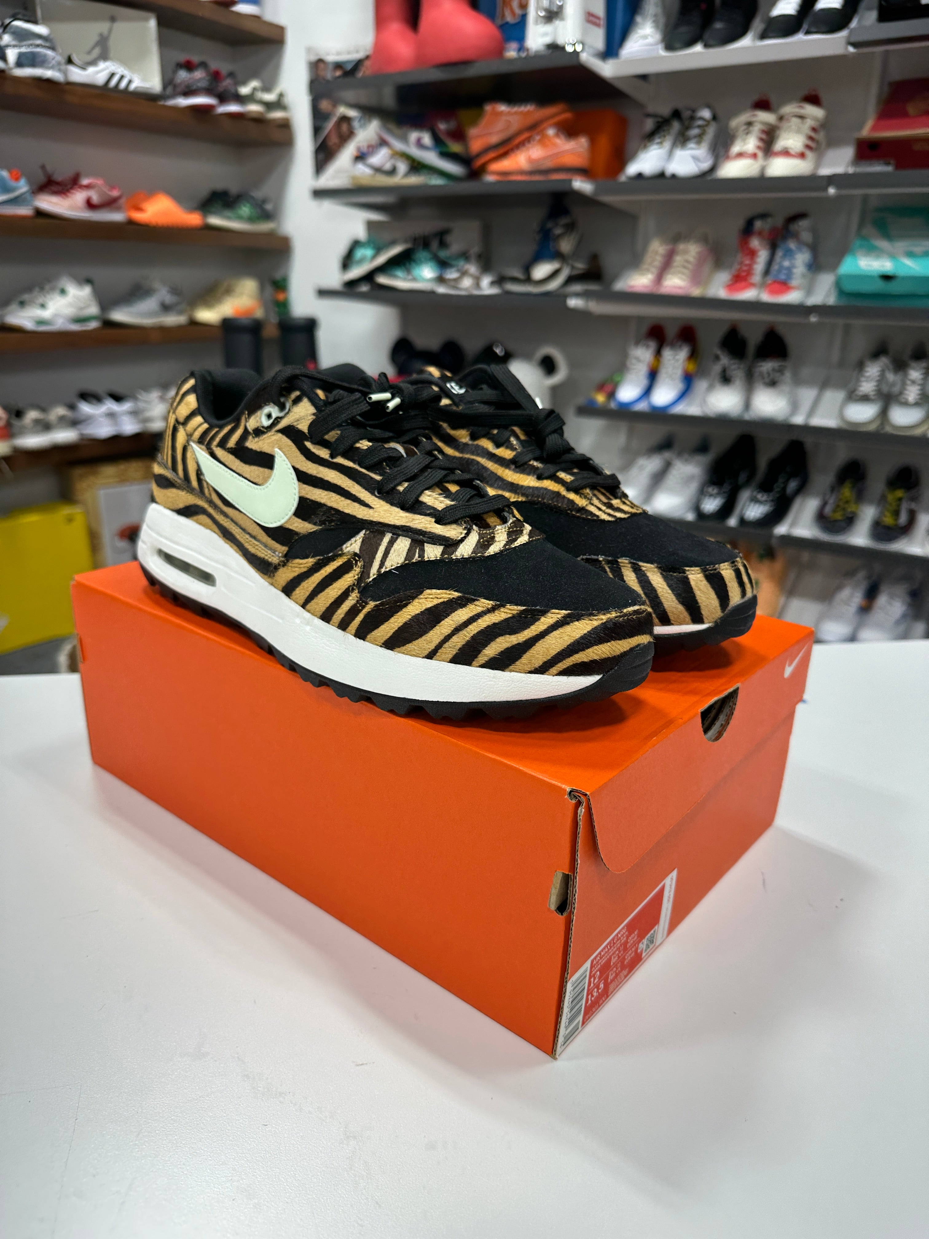 Nike Air Max 1 Golf Tiger Sz 12