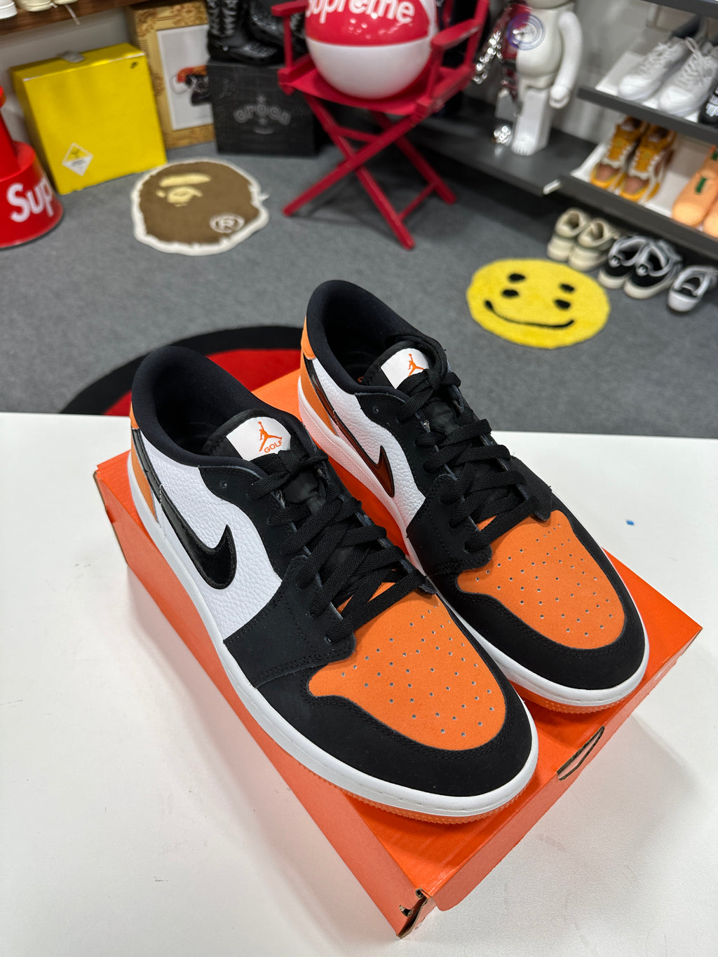 Jordan 1 Retro Low Golf Shattered Backboard Sz 12