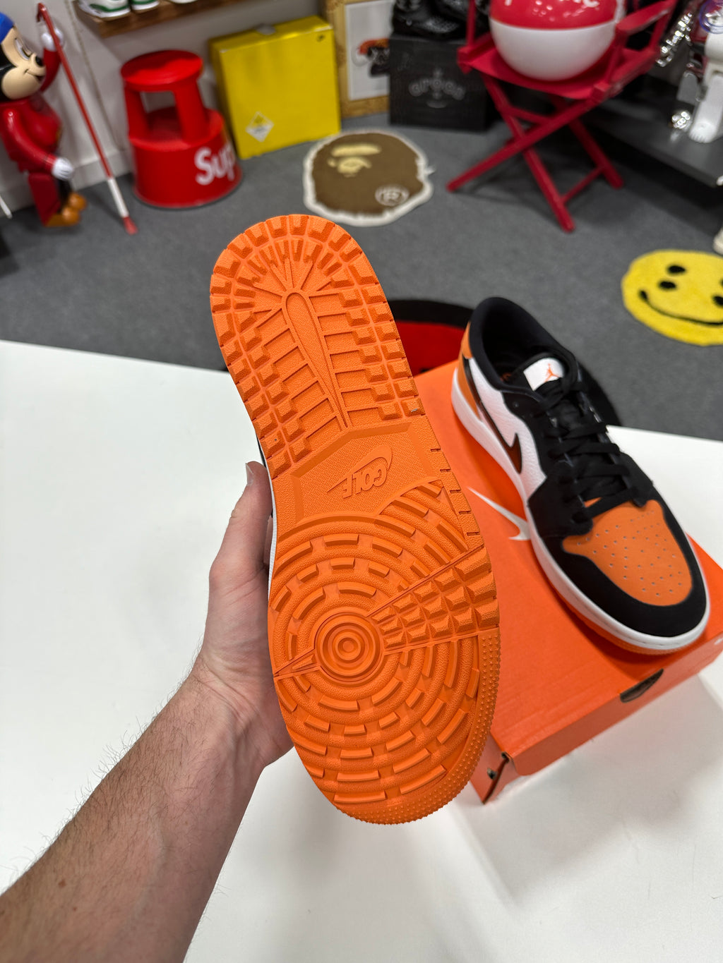 Jordan 1 Retro Low Golf Shattered Backboard Sz 12