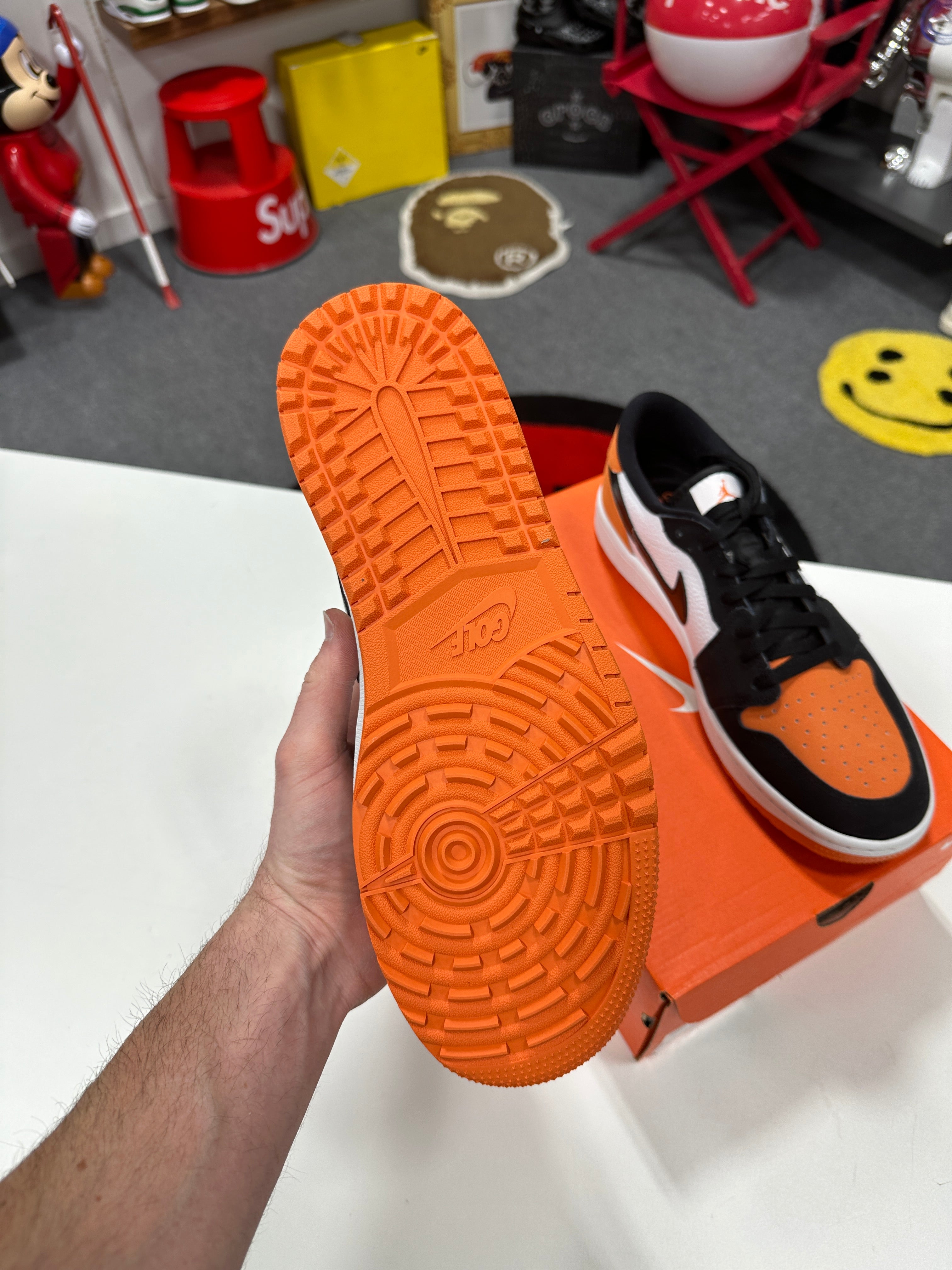 Jordan 1 Retro Low Golf Shattered Backboard Sz 12