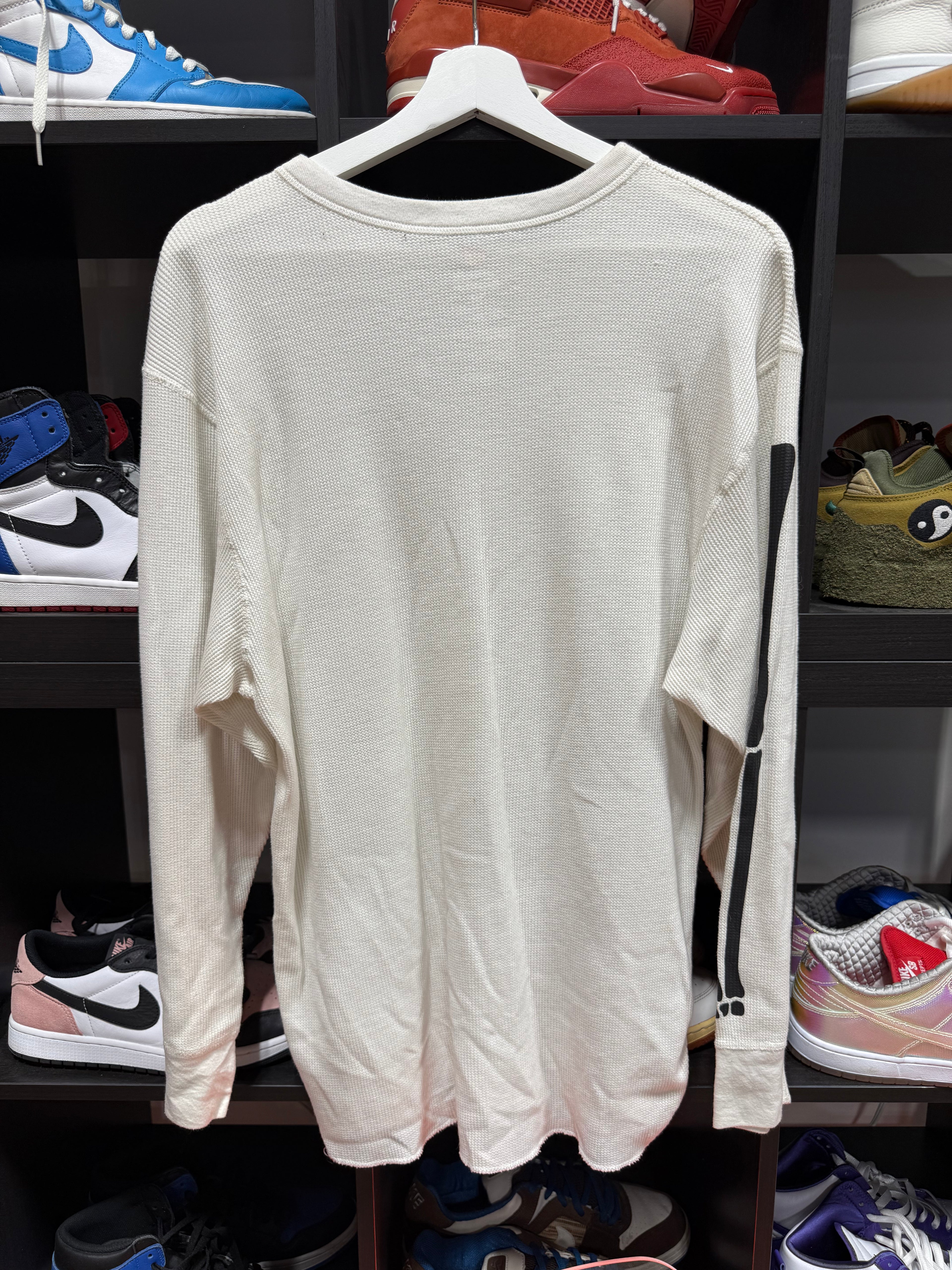 Supreme Hanes Bones Thermal White Sz XL