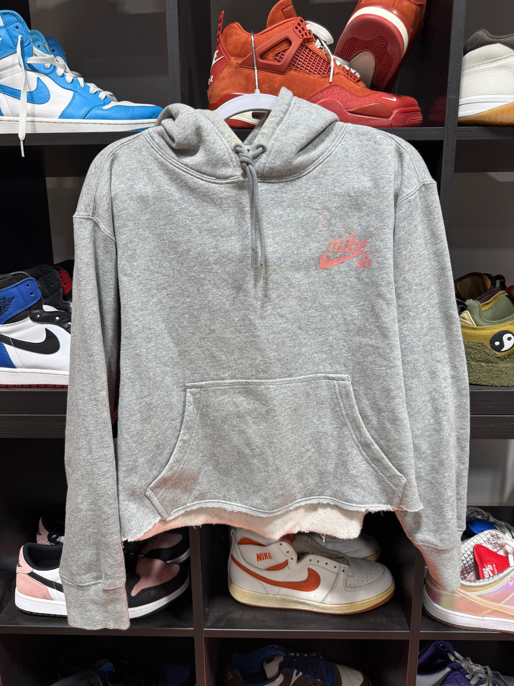 Nike SB Hoodie Dog Print Sz XS Read Description