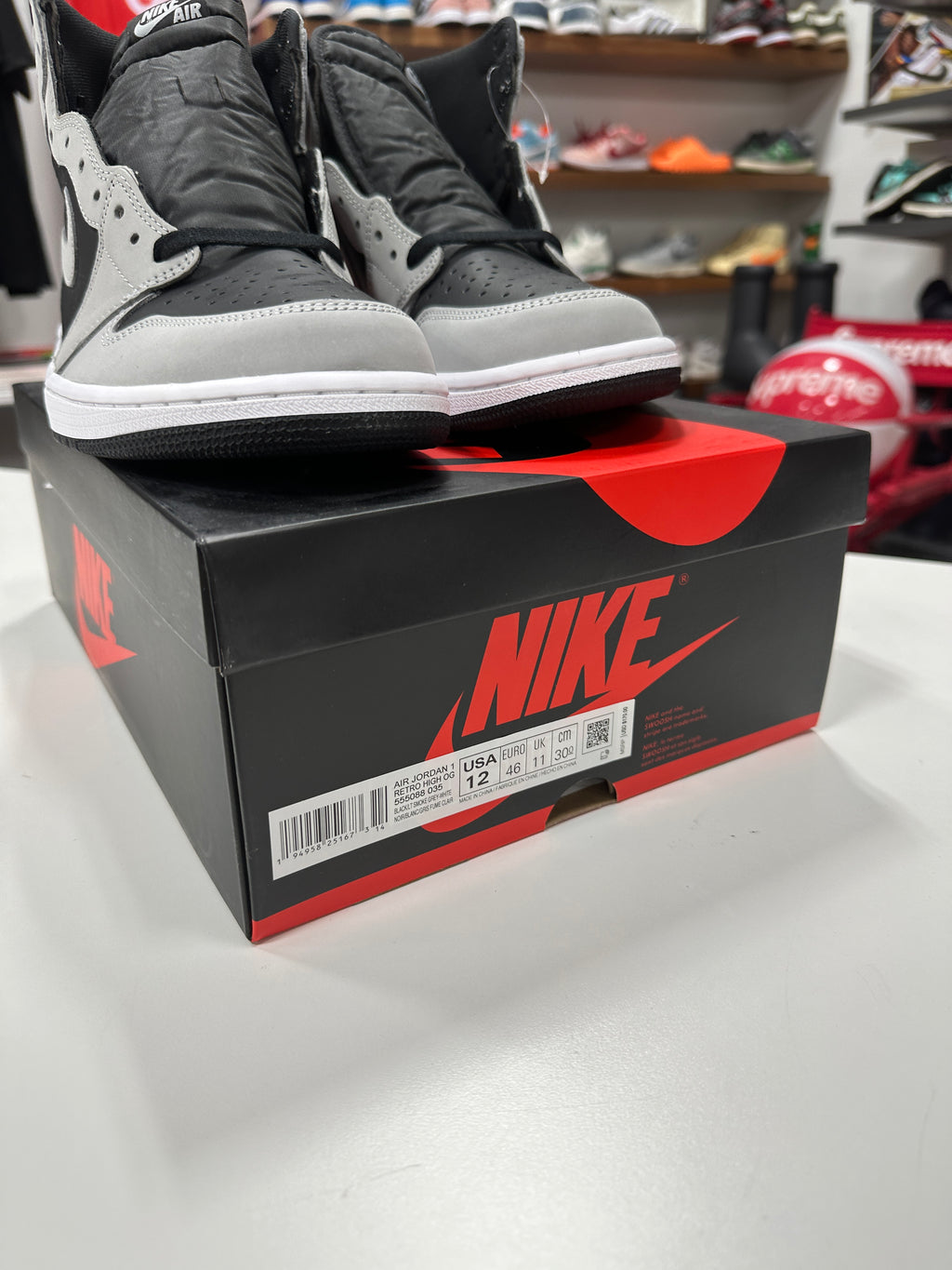 Jordan 1 Retro High Shadow 2.0 Sz 12