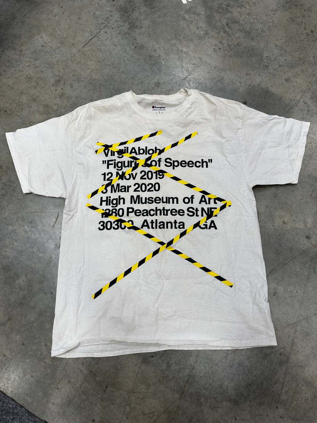 Virgil Figures Of Speech T-Shirt Sz L