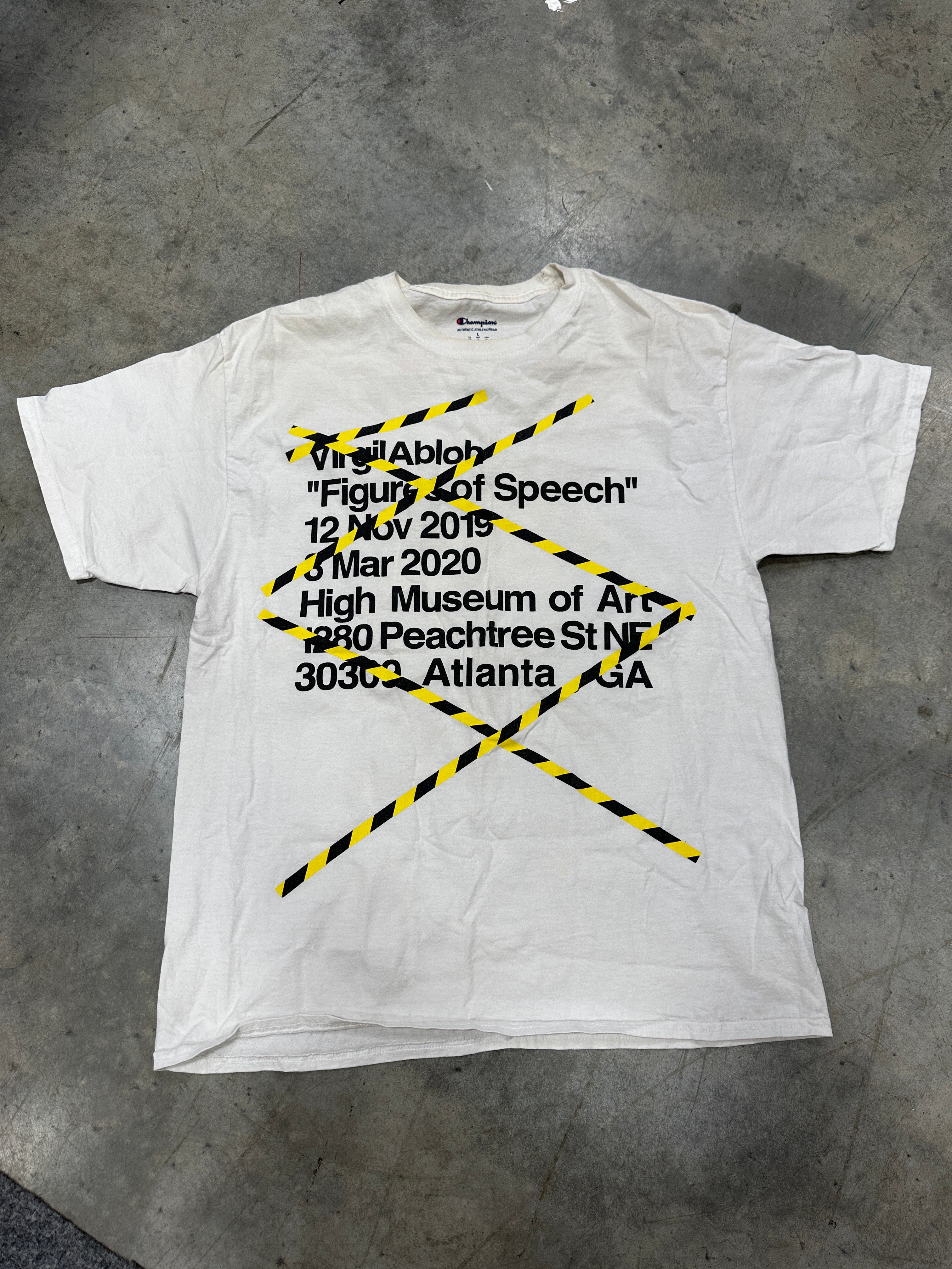 Virgil Figures Of Speech T-Shirt Sz L