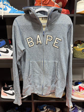 Load image into Gallery viewer, Bape Zip Up Hoodie Collegiate/Blue Sz M
