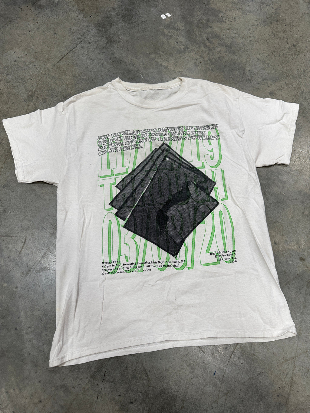 Virgil Figures Of Speech T-Shirt No Sz Seems M/L