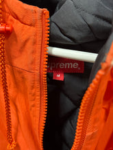 Load image into Gallery viewer, Supreme Sleeve Script Sideline Jacket Orange Sz M
