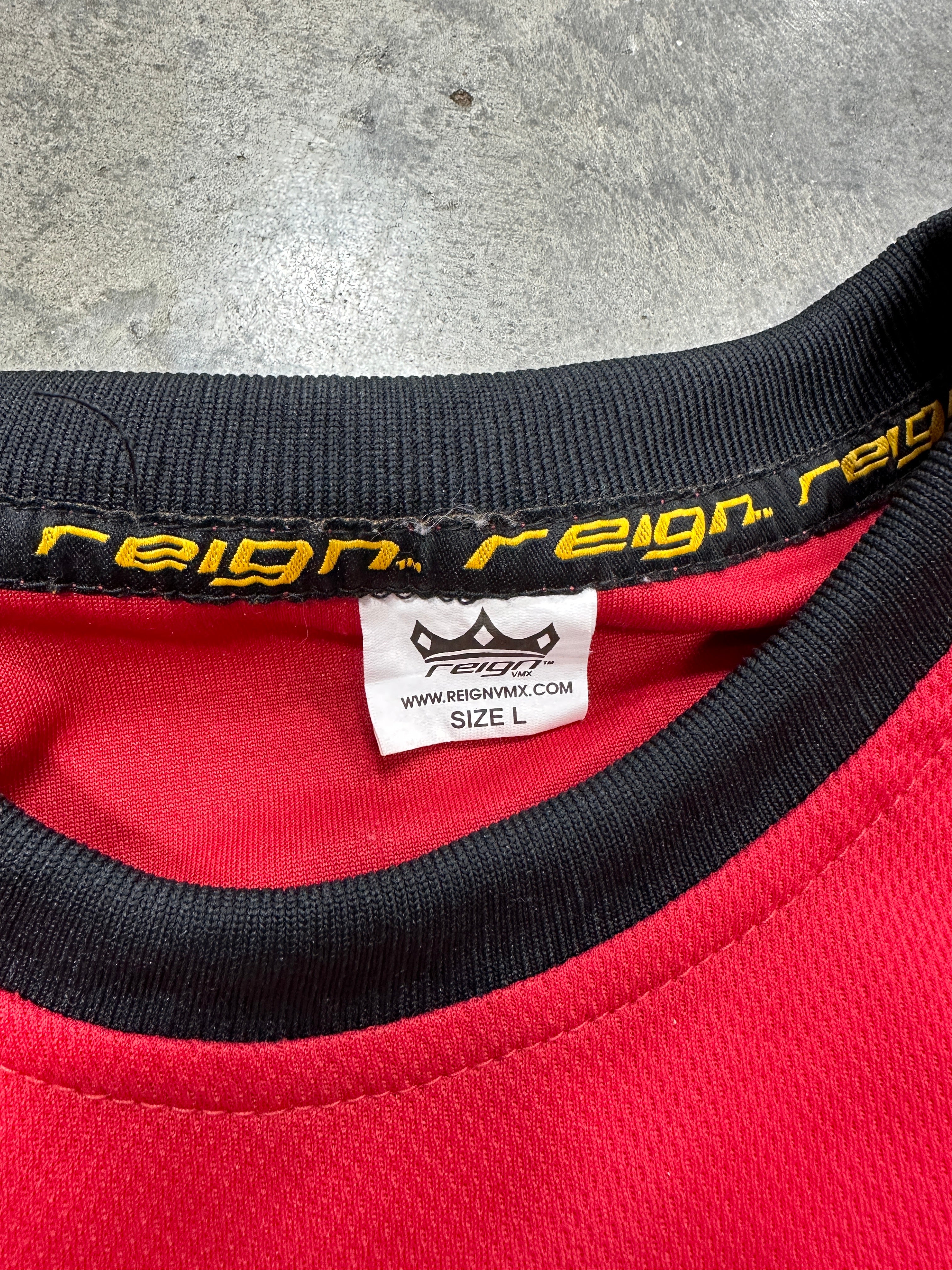 Reign Yamaha Motorcycle Jersey Sz L