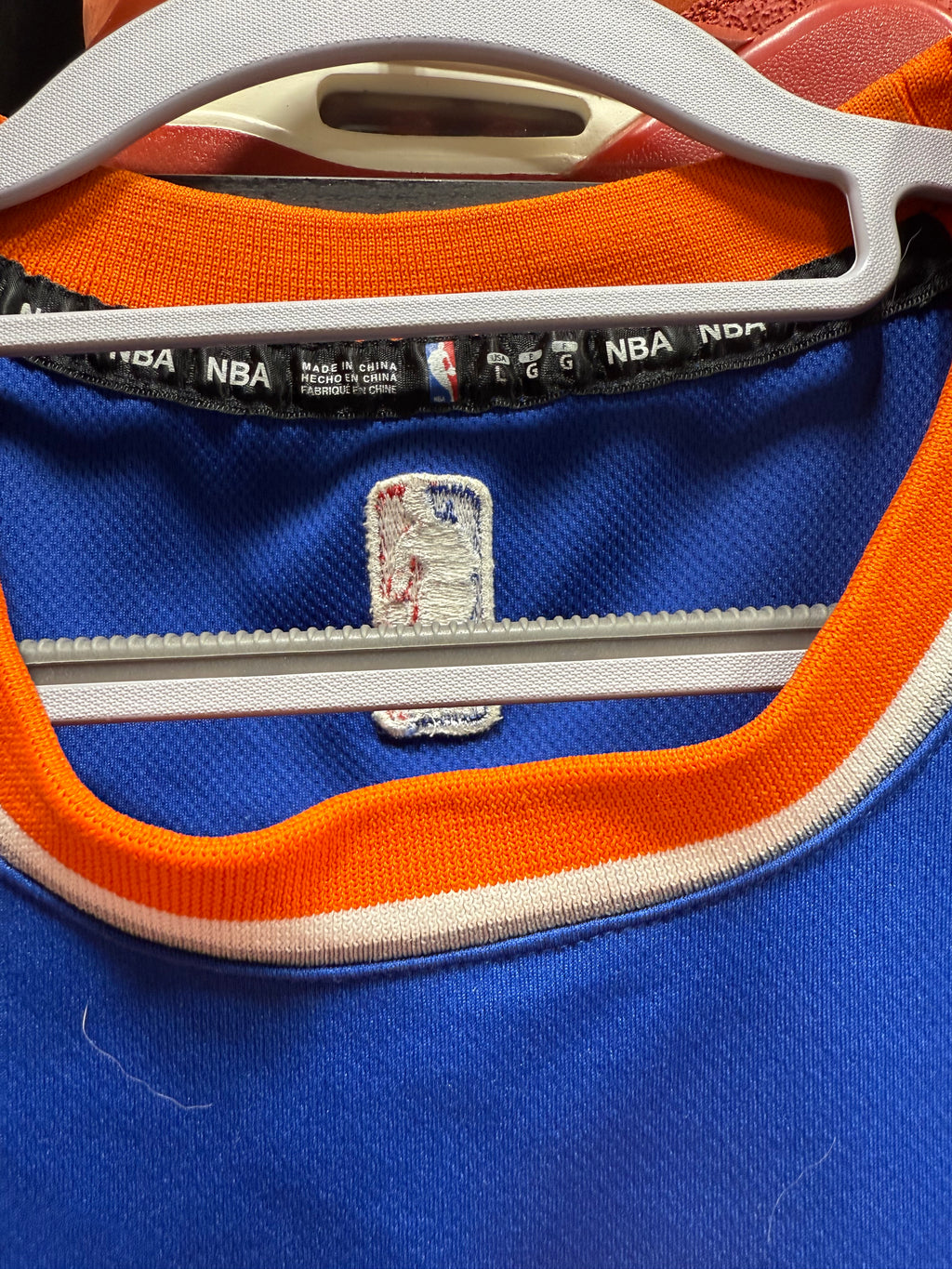 New York Knicks Porzingis Jersey Sz L