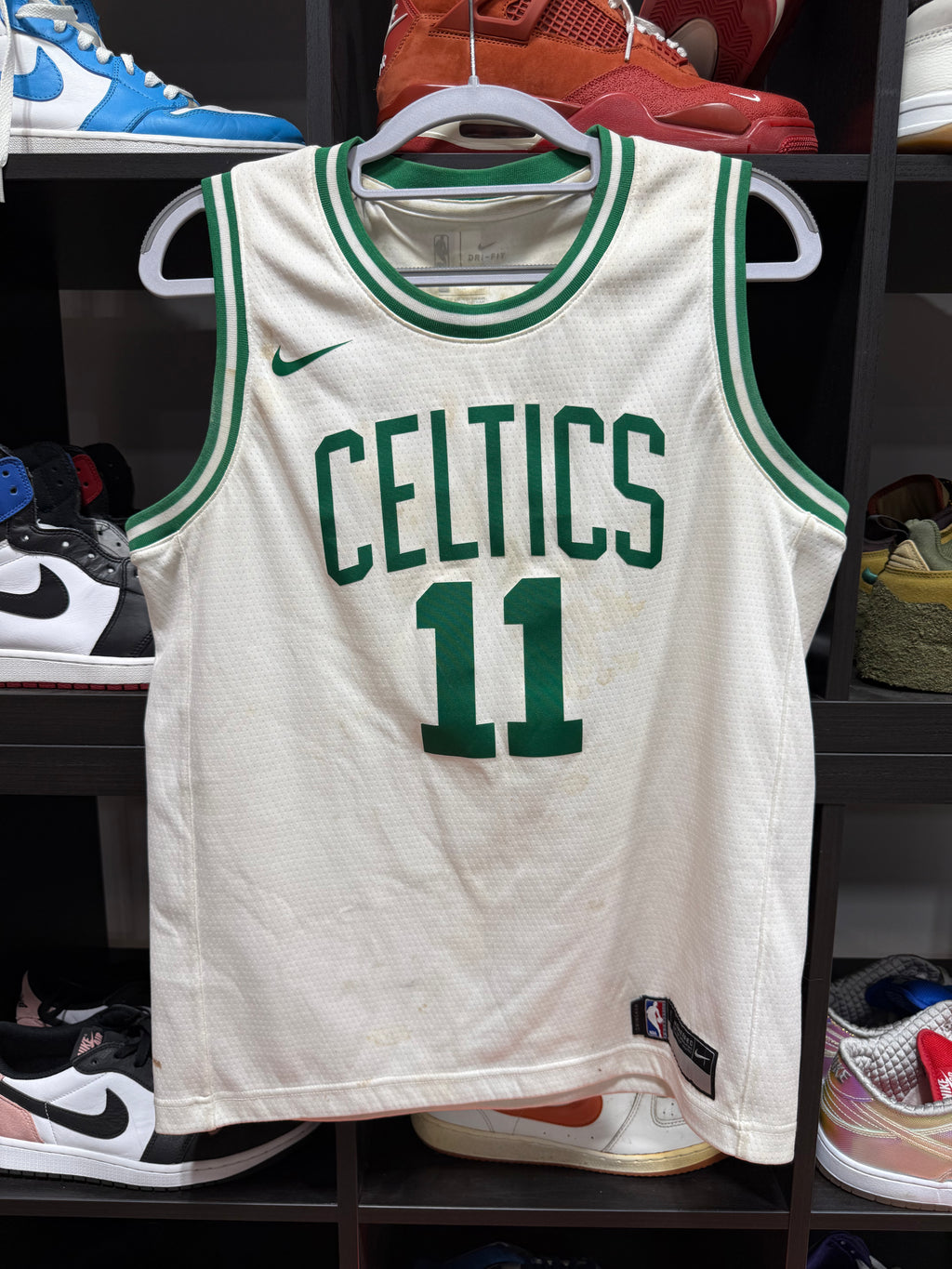 Boston Celtics Irving Jersey Sz L