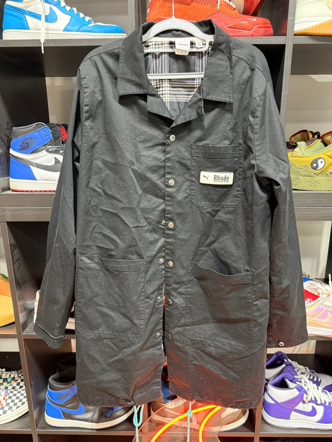 Rhude x Puma Overcoat Sz M